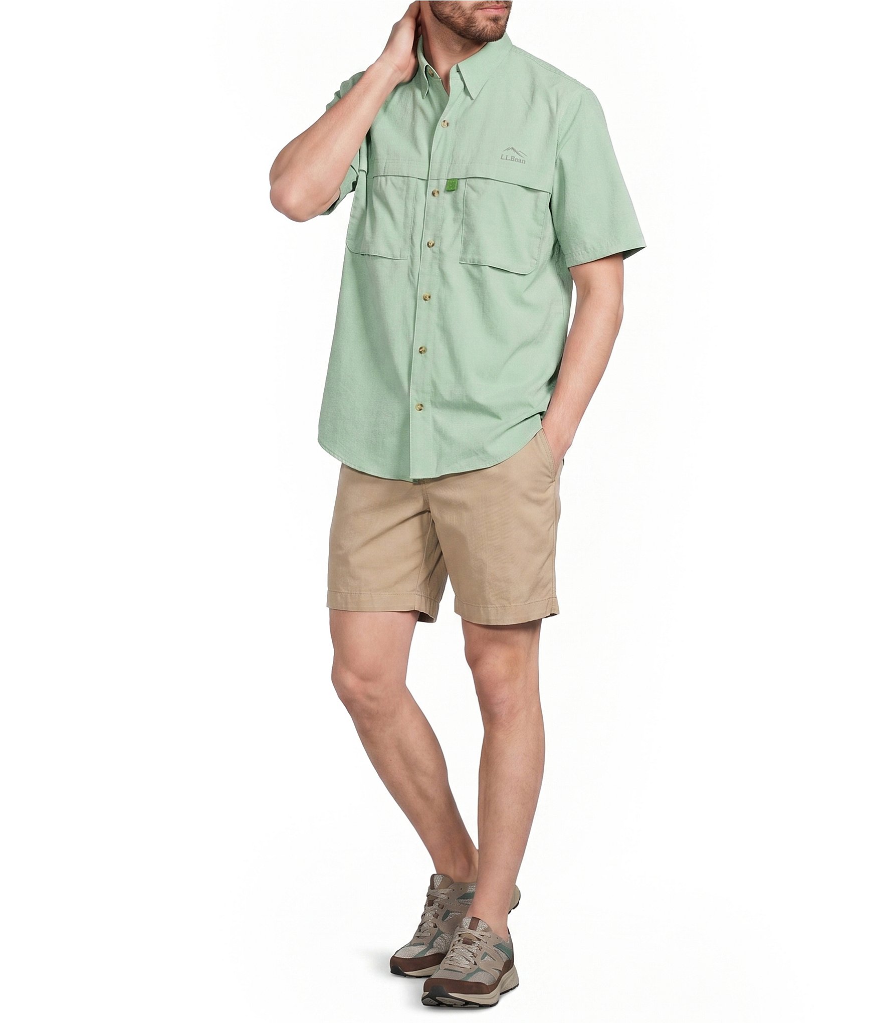 L.L.Bean Tropic Wear Short Sleeve Shirt