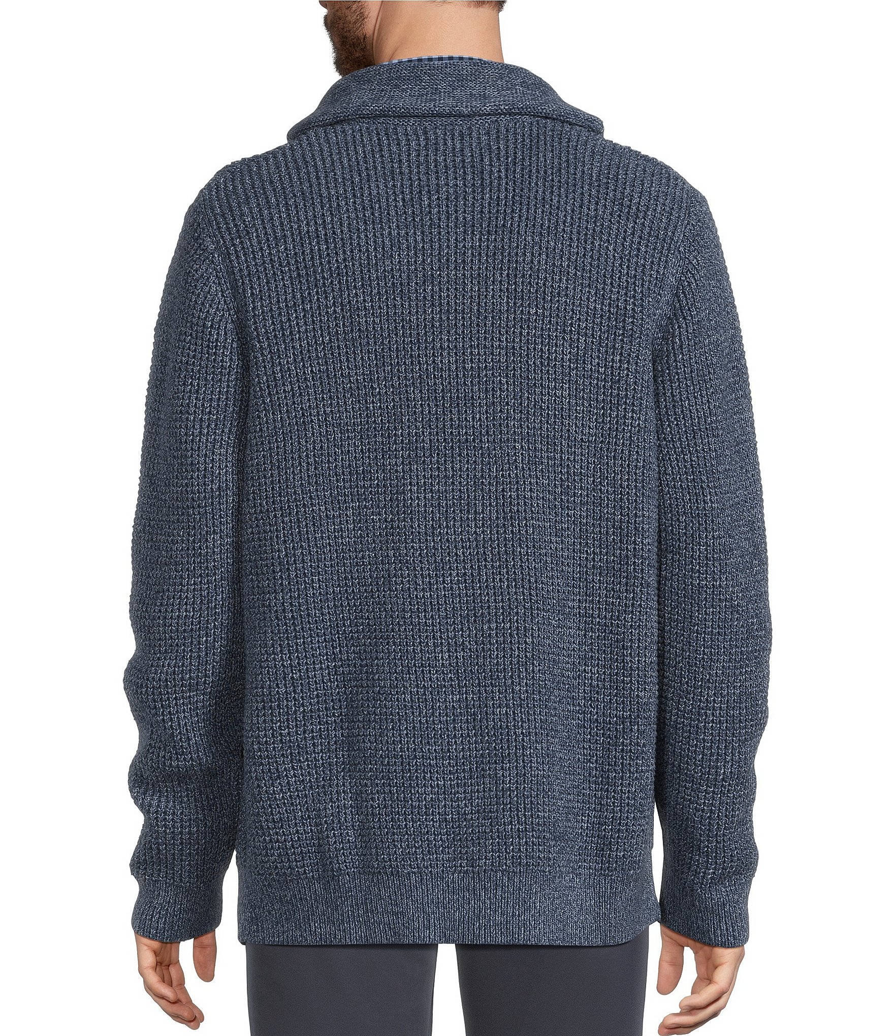 L.L. Bean Waffle Cardigan