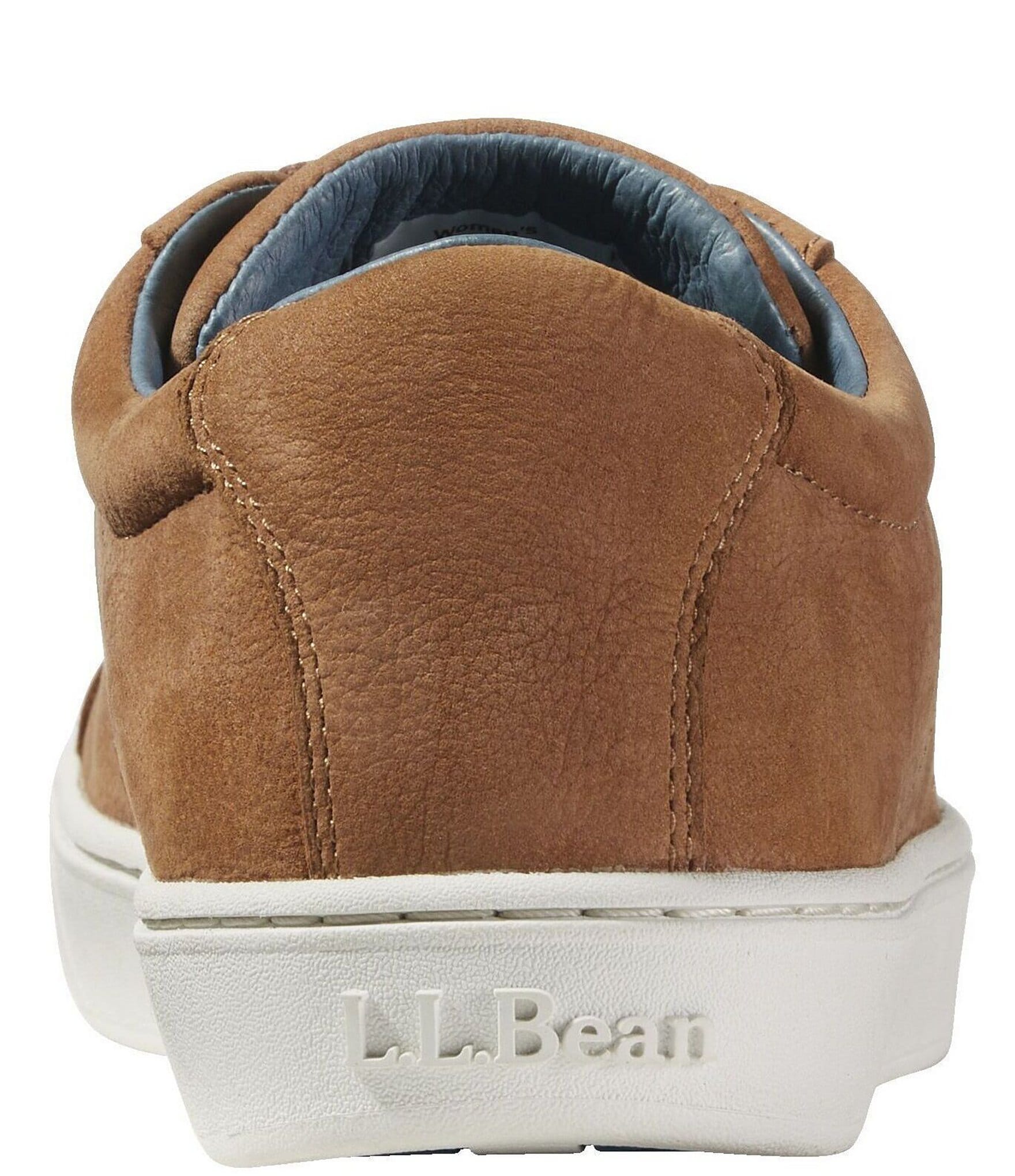 L.L.Bean Women's Eco Bay Nubuck Leather Sneakers