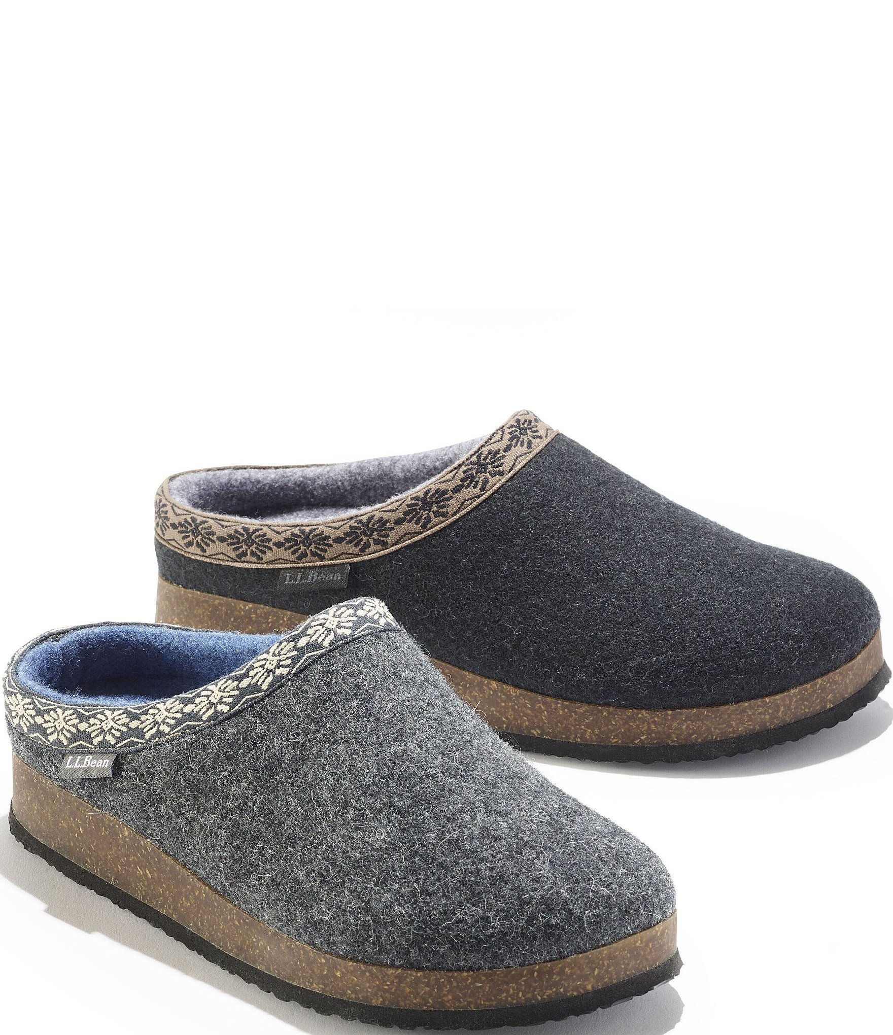 L.L.Bean Women's Wool Clog Slippers