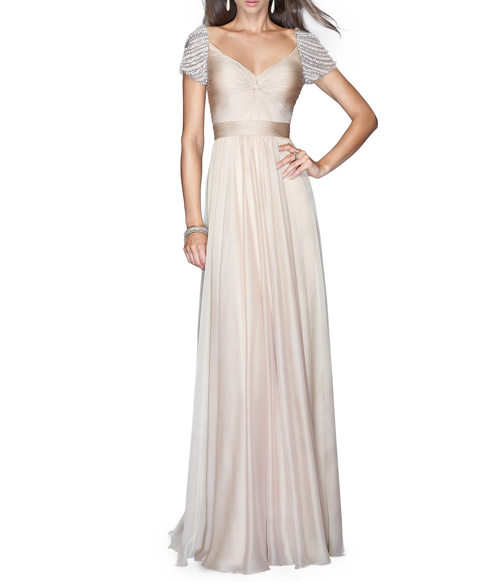dillards gowns on sale