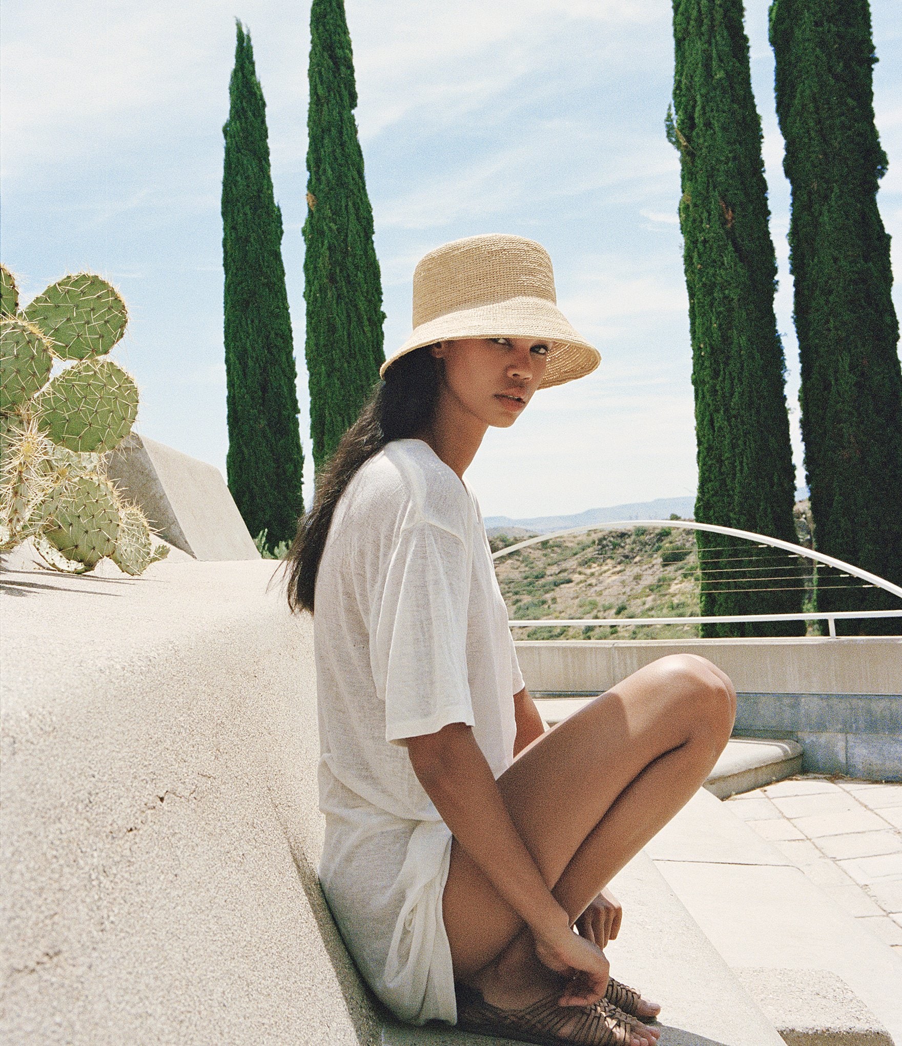 The Inca Bucket - Straw Bucket Hat in Natural | Lack of Color US