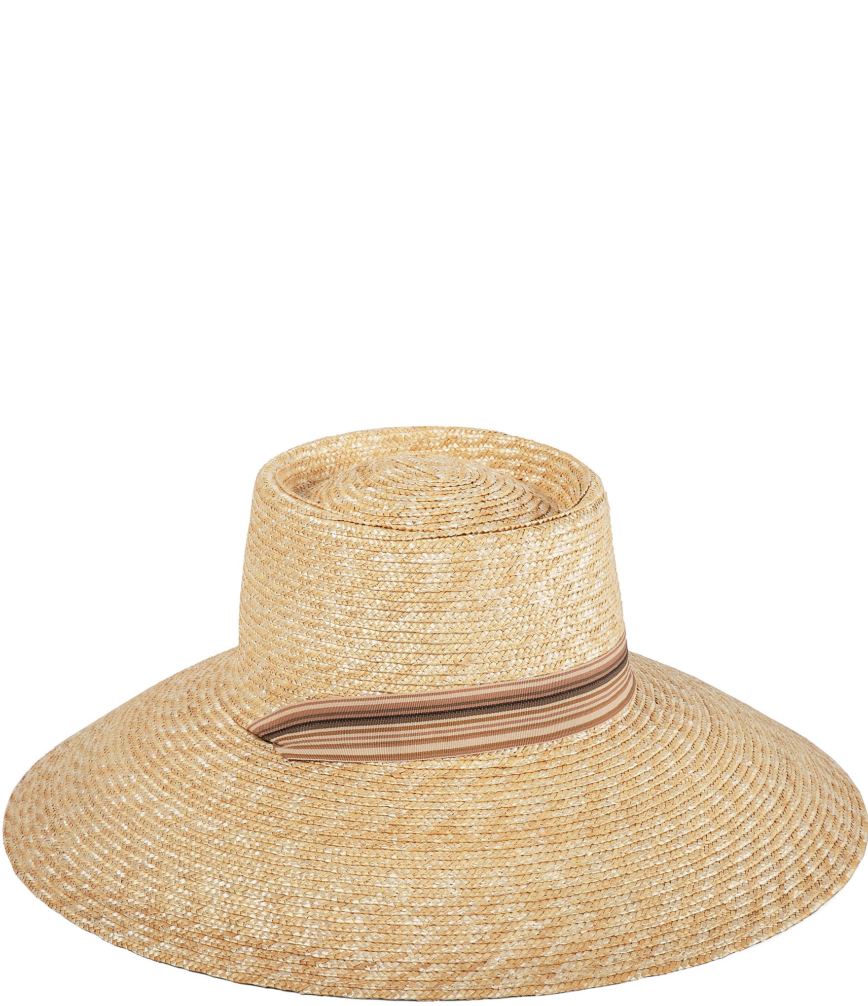 Lack of Color Paloma Sun Stripe Ribbon Straw Hat | Dillard's