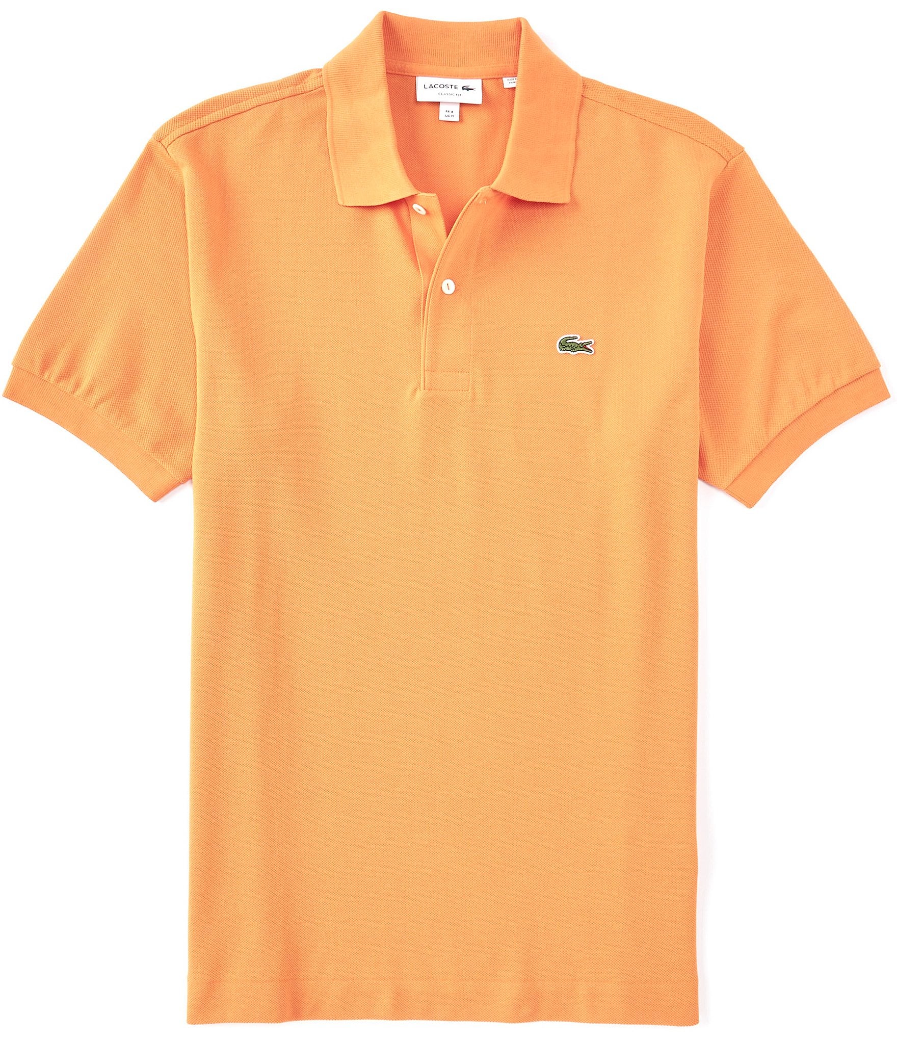 Lacoste & Classic Fit Solid Pique Short-Sleeve Polo Shirt | Dillard's