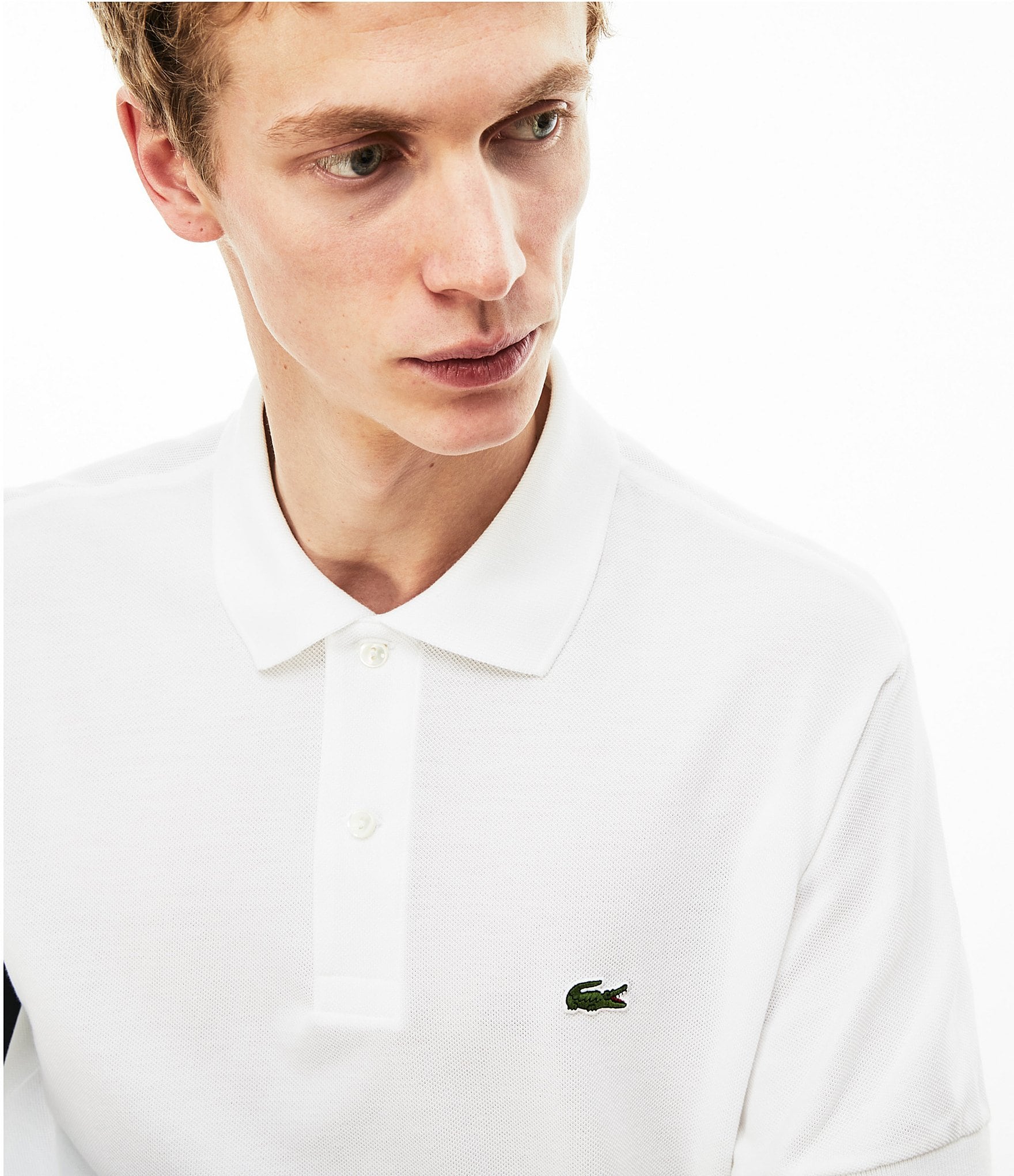 Lacoste Big & Tall Solid Pique Short Sleeve Polo Shirt