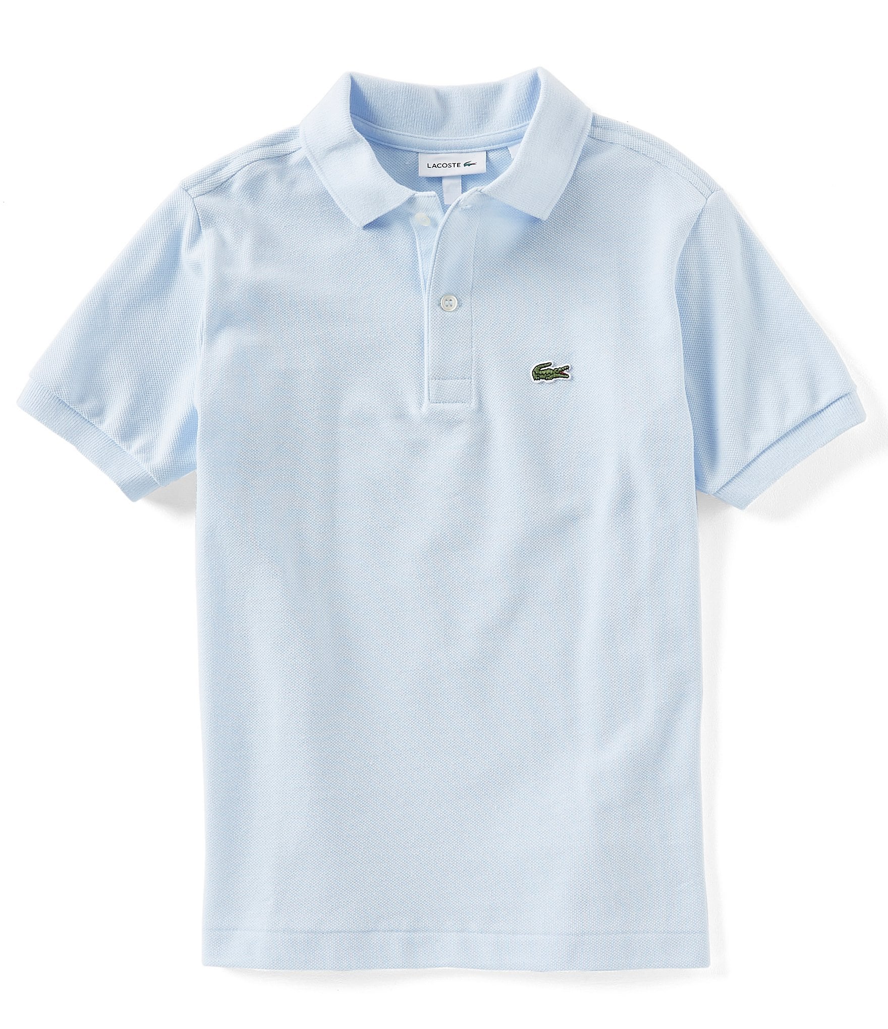 Admin uhøjtidelig Trives Lacoste Big Boys 8-16 Pique Polo Short Sleeve Shirt | Dillard's
