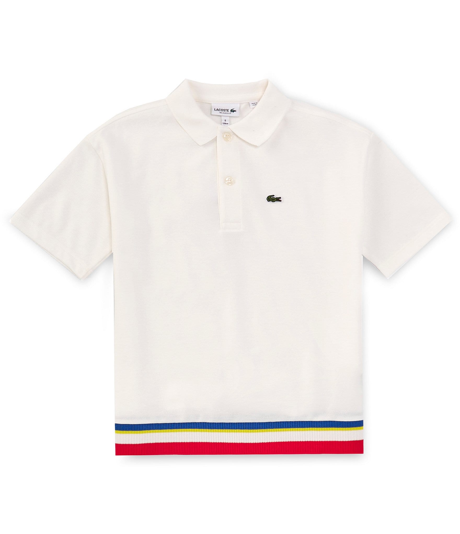LACOSTE X ANDY RODDICK STYLE POLO SHIRT MENS SIZE 4 WHITE