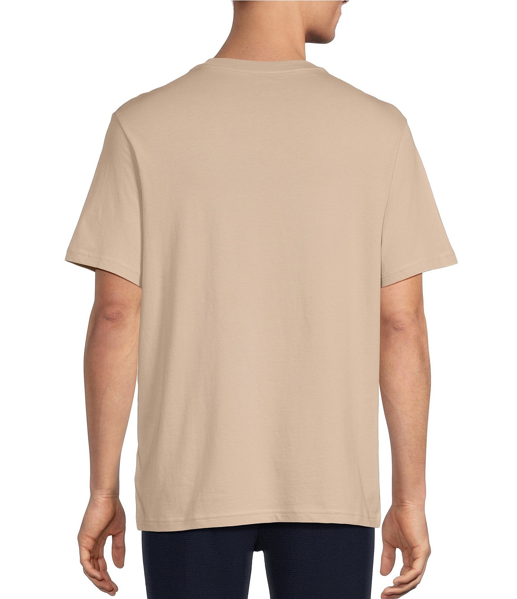 Lacoste Chest Crocodile Printed Short Sleeve Sleep T-Shirt