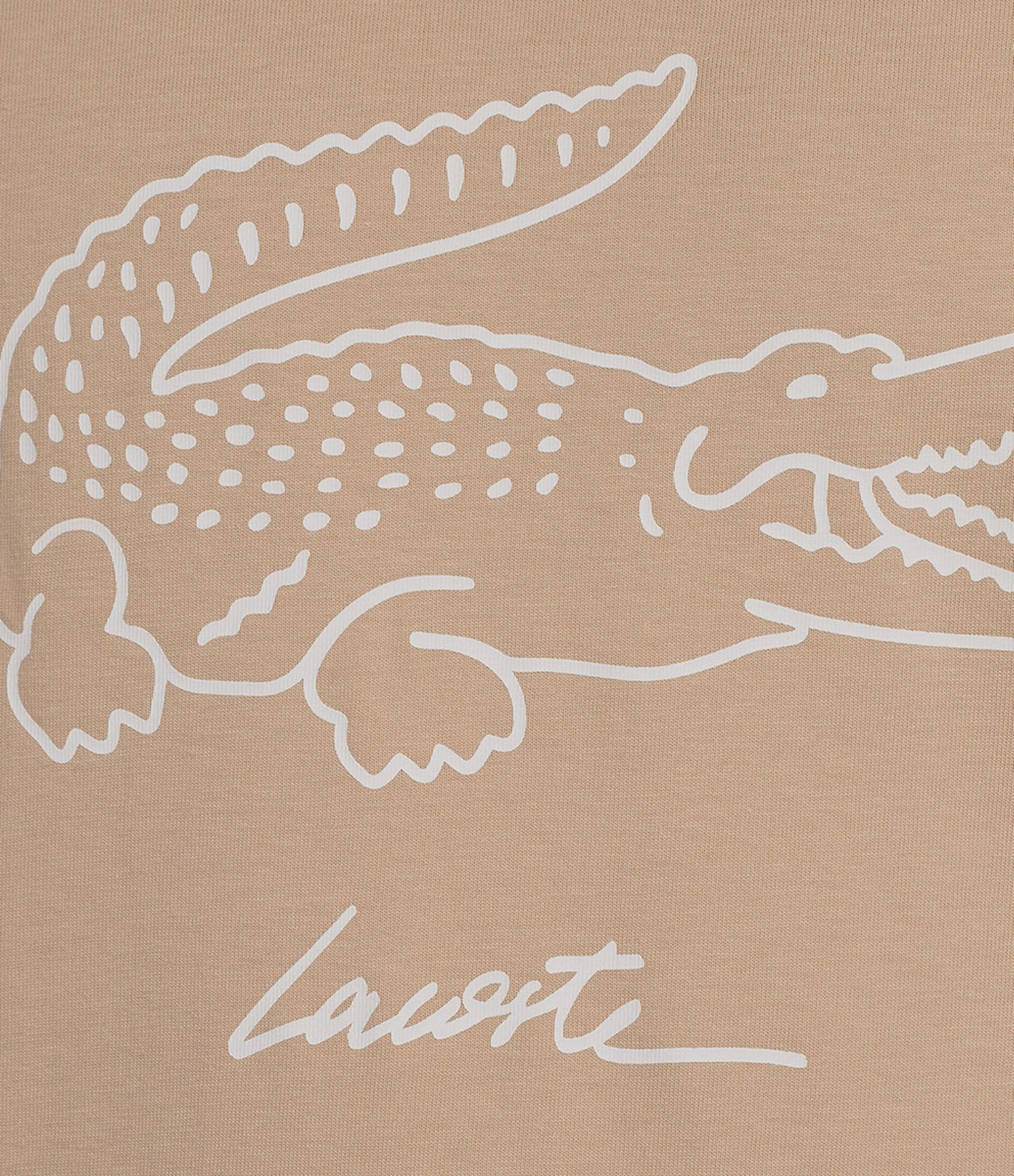 Lacoste Chest Crocodile Printed Short Sleeve Sleep T-Shirt