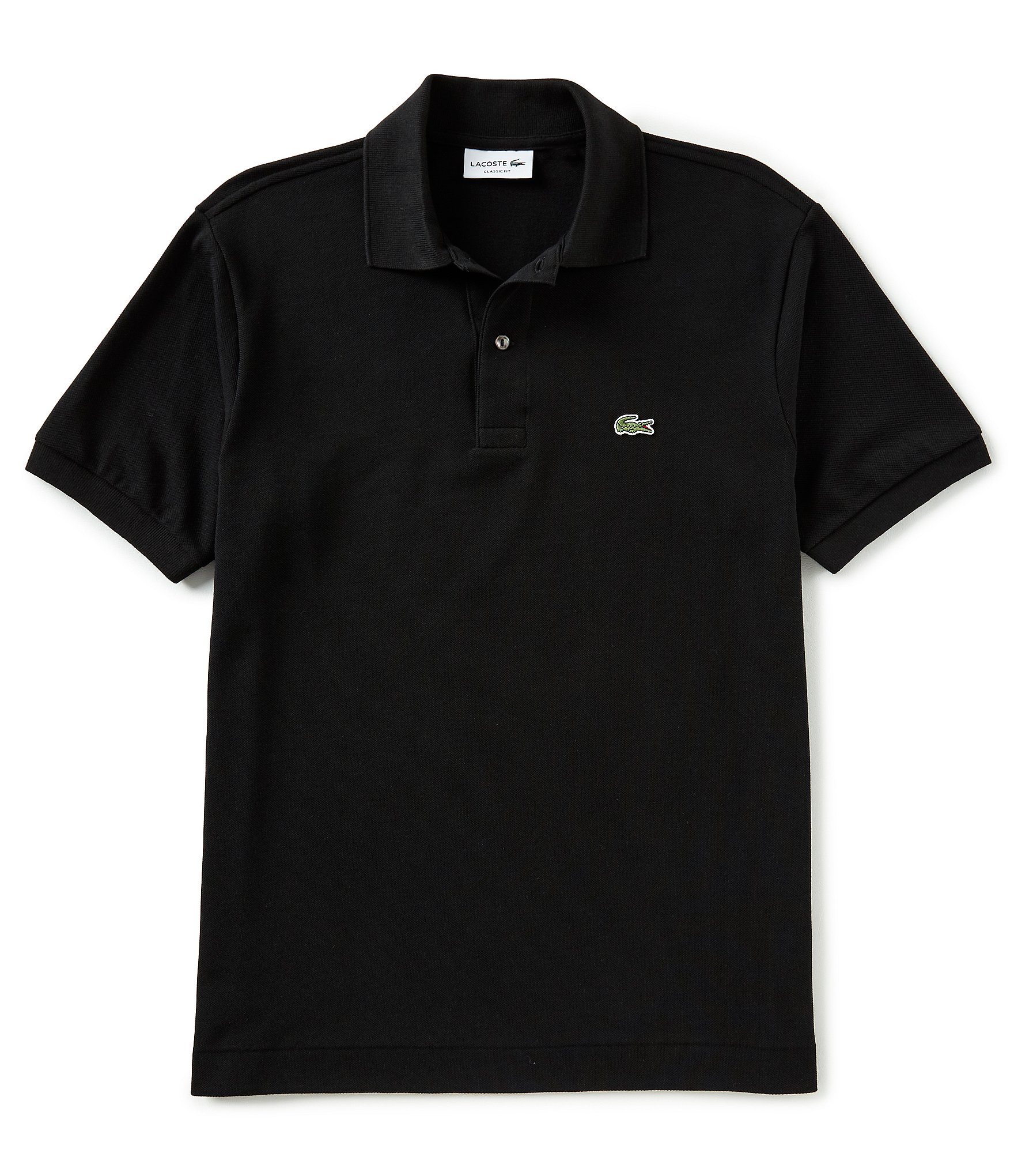 Lacoste Mens S/S All Over Printed Mini Pique Polo Classic Fit 