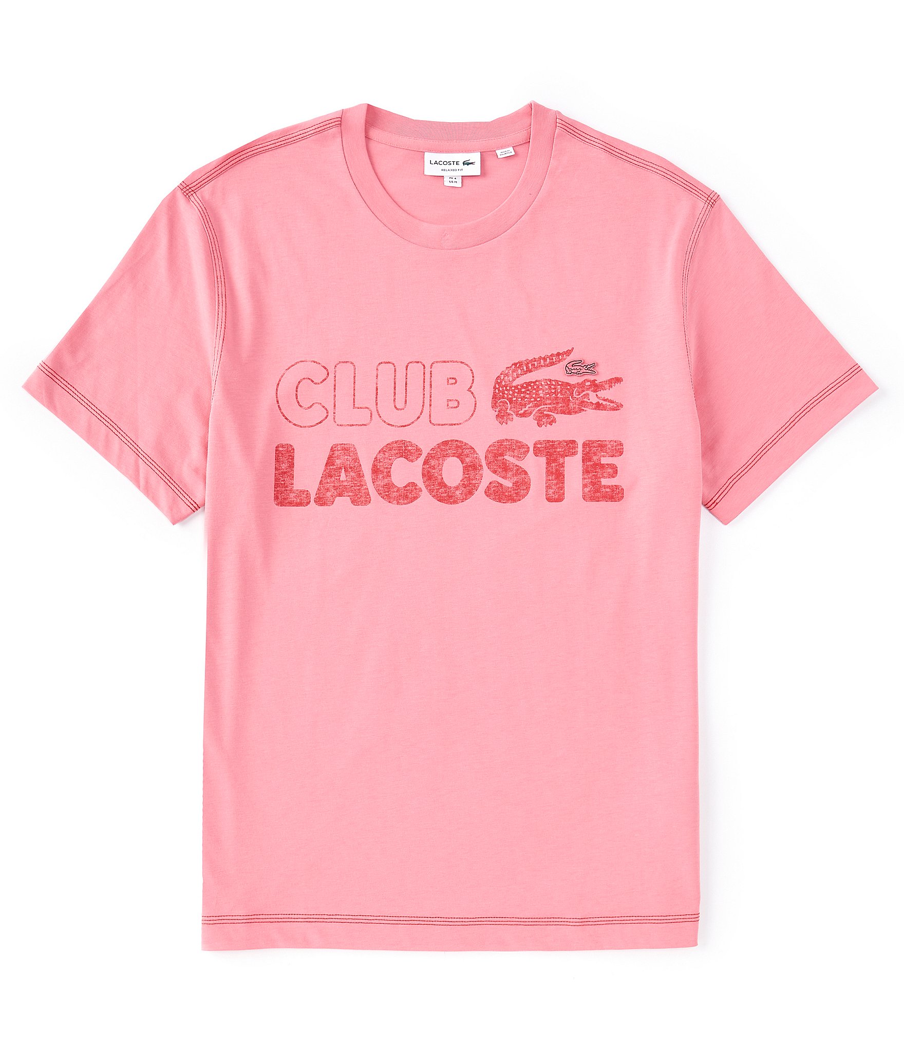 kalorie Fugtig meget fint Lacoste Club Lacoste Short Sleeve T-Shirt | Dillard's