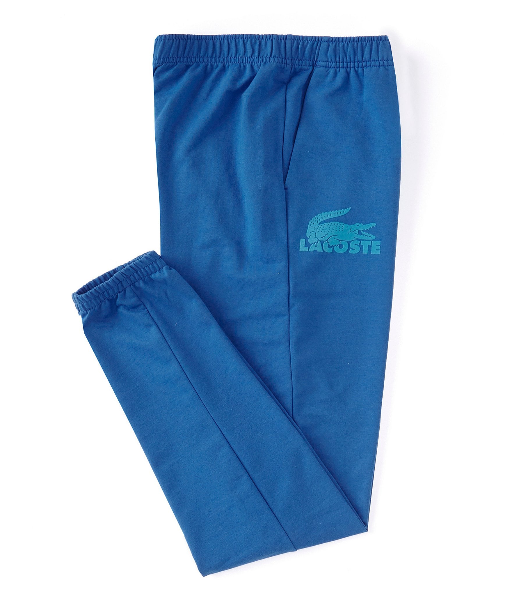 Lacoste Cotton Fleece Blend Indoor Jogger Pants | Dillard's