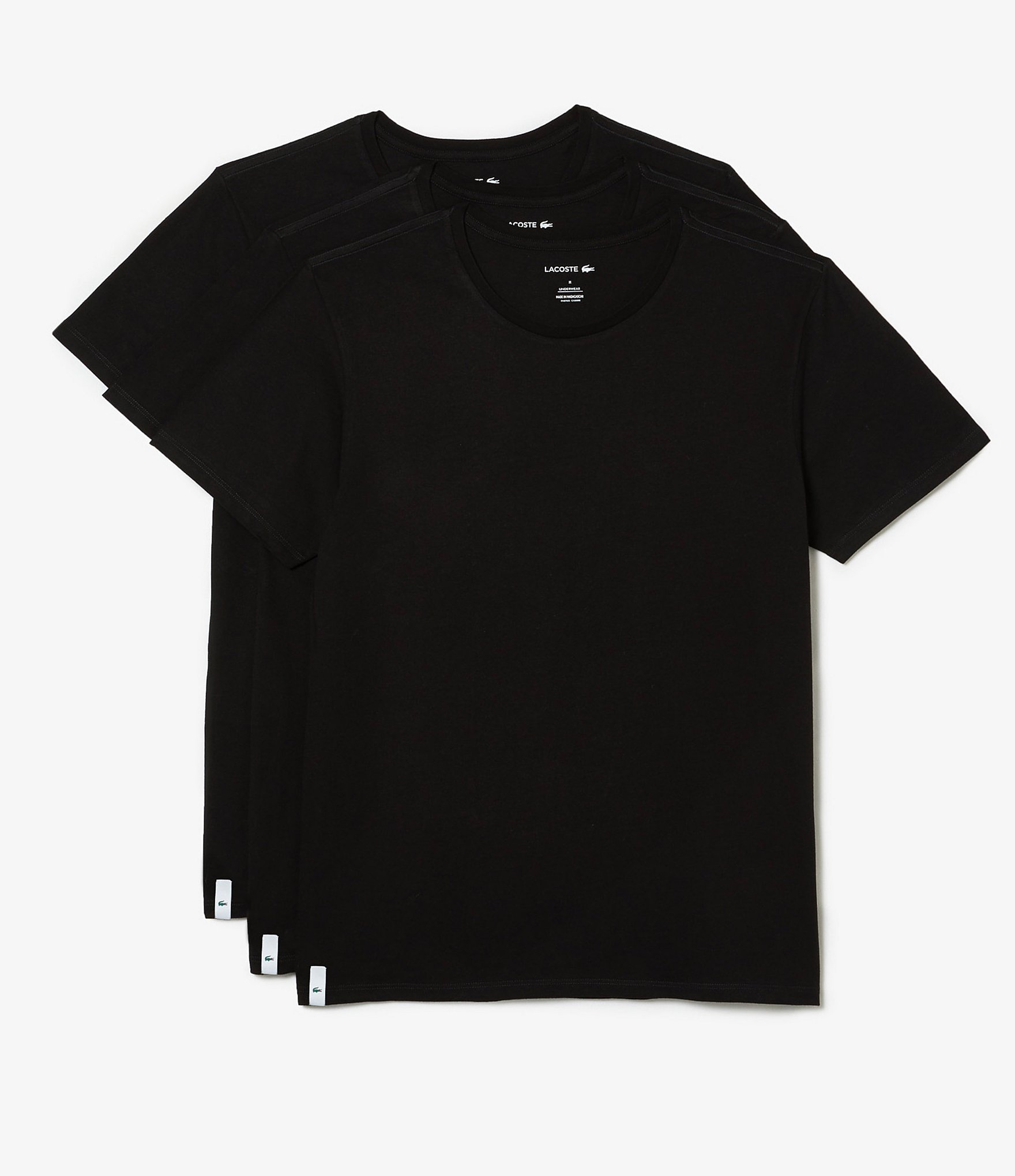 Allerede Væsen gå Lacoste Crew Neck Essential T-Shirts 3-Pack | Dillard's