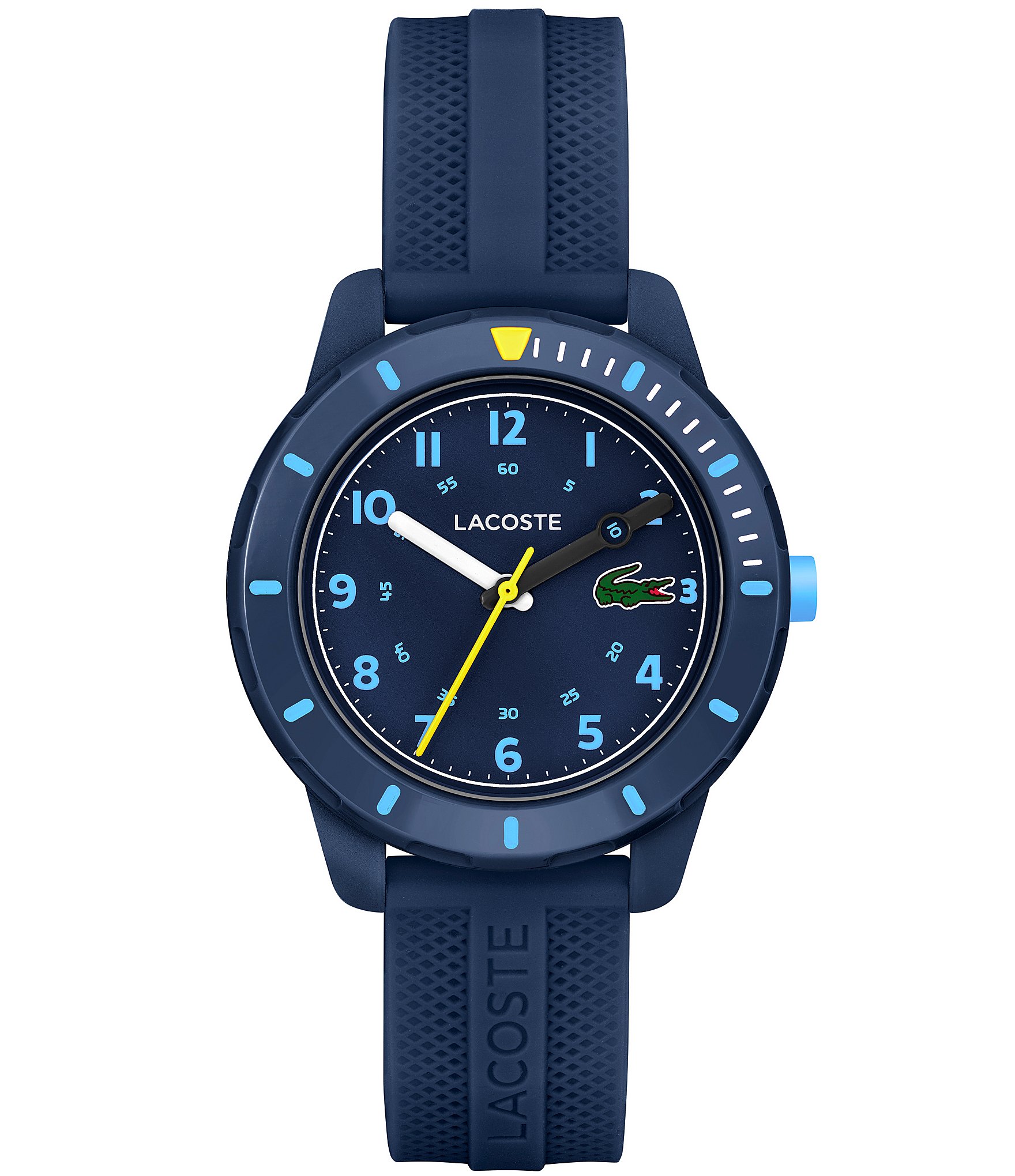 Lacoste Kids Mini Tennis Navy Silicone Strap Watch