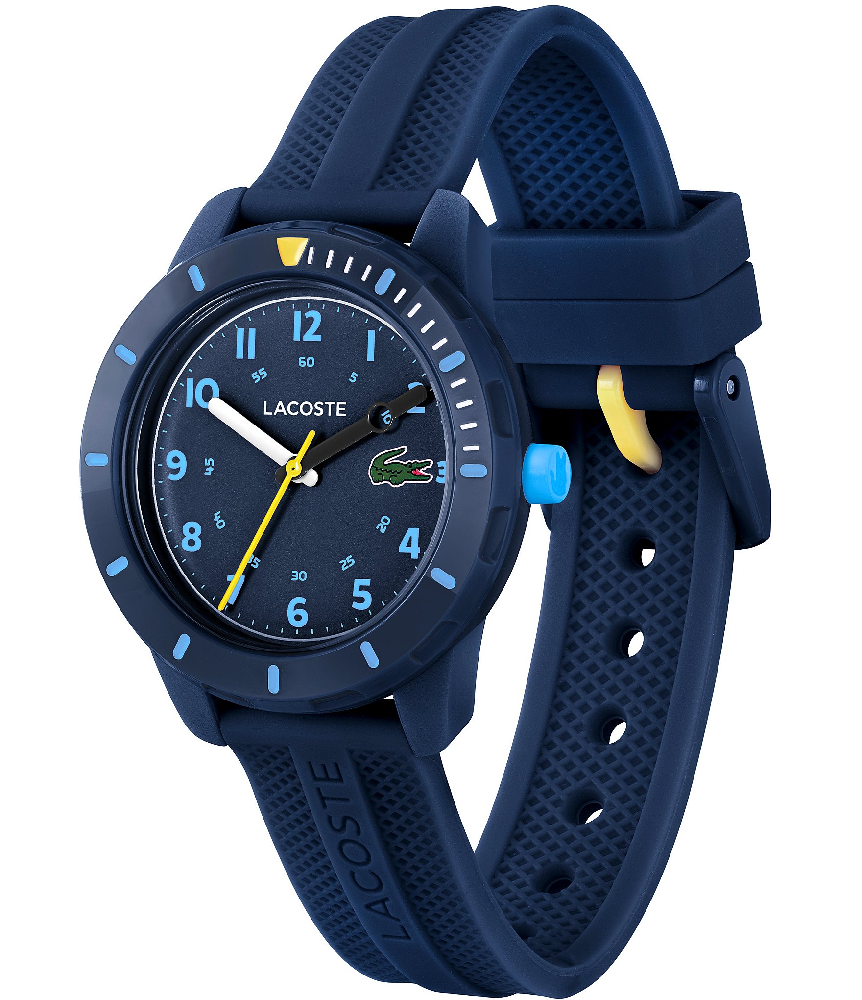 Lacoste Kids Mini Tennis Navy Silicone Strap Watch