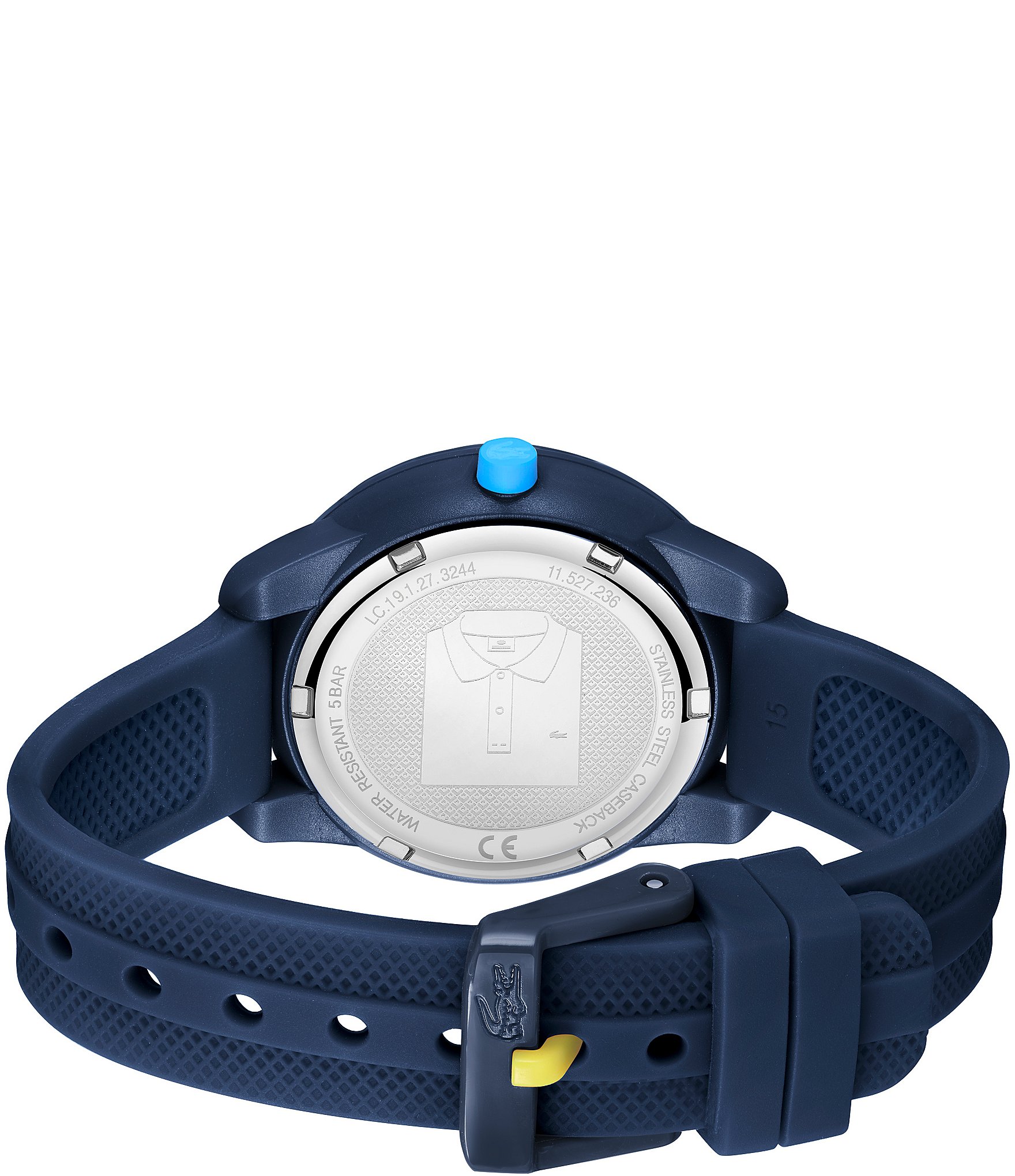 Lacoste Kids Mini Tennis Navy Silicone Strap Watch