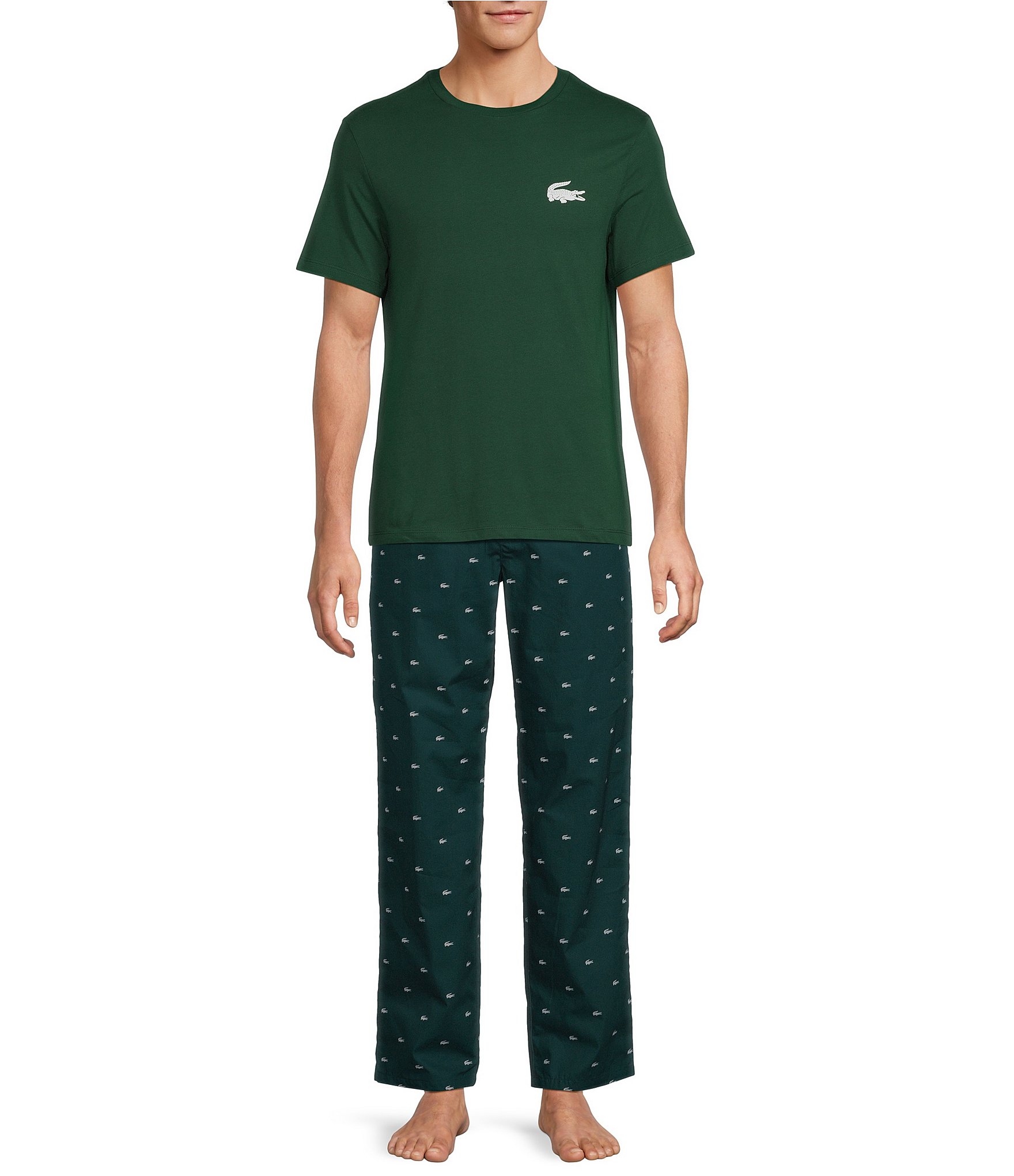 Lacoste Logo Short Sleeve Sleep T-Shirt