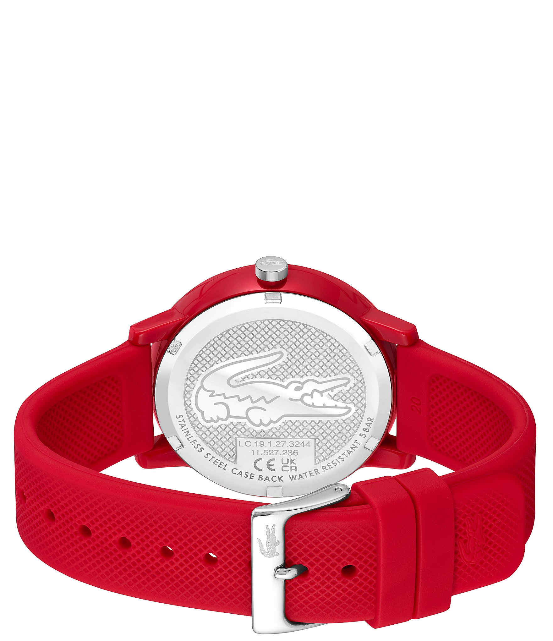 Lacoste Men's 12.12 Quartz Analog Silicone Watch