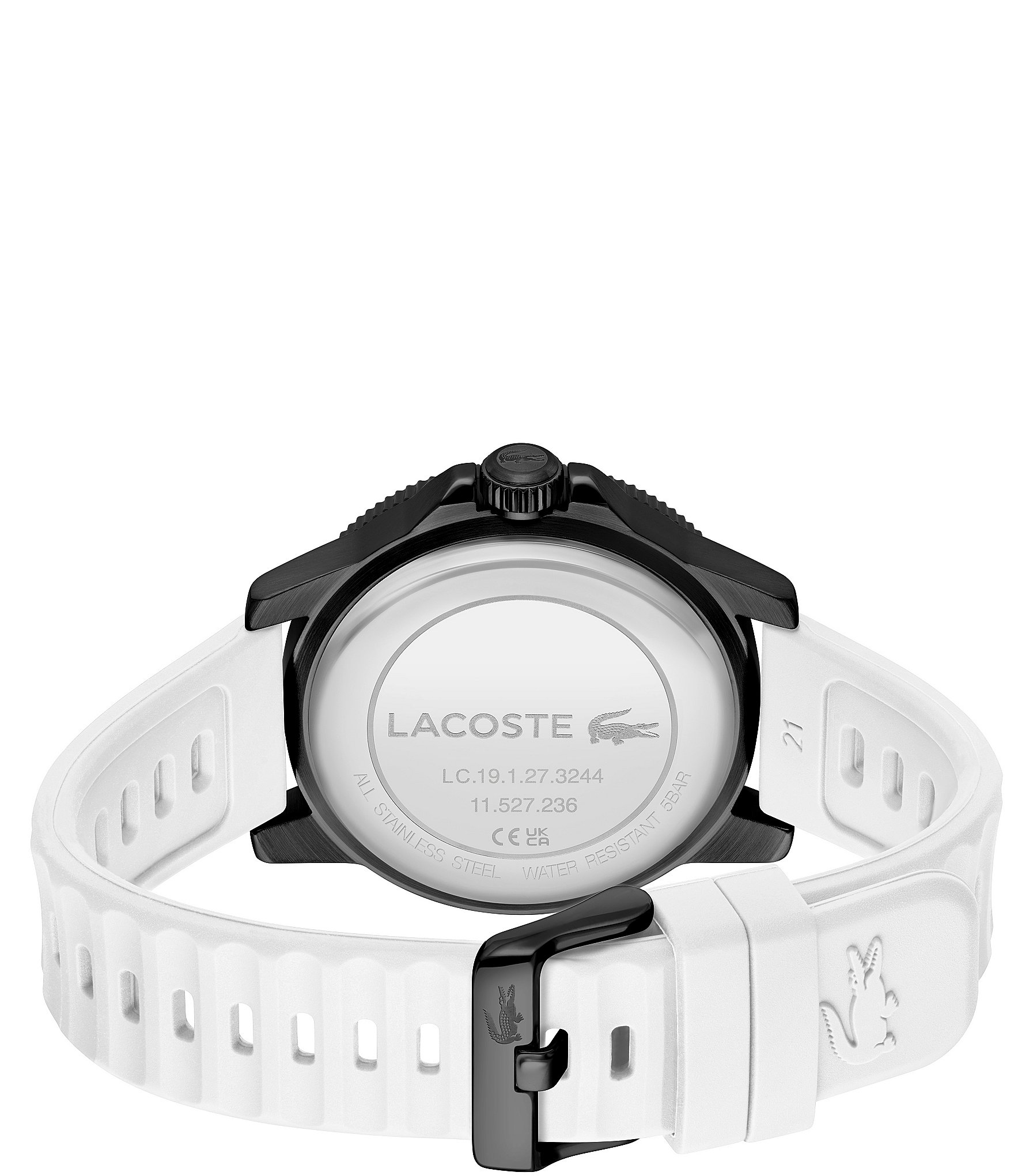 Lacoste Men's Highkey Quartz Analog Silicone Strap Watch