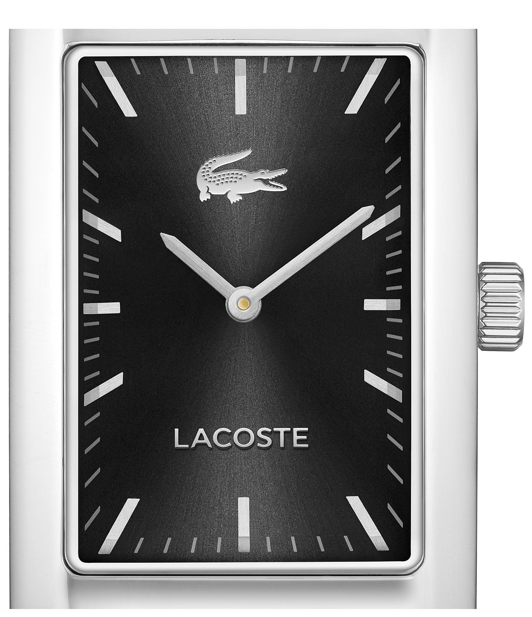 Lacoste Men's Santiago Three Hand Leather Strap Watch