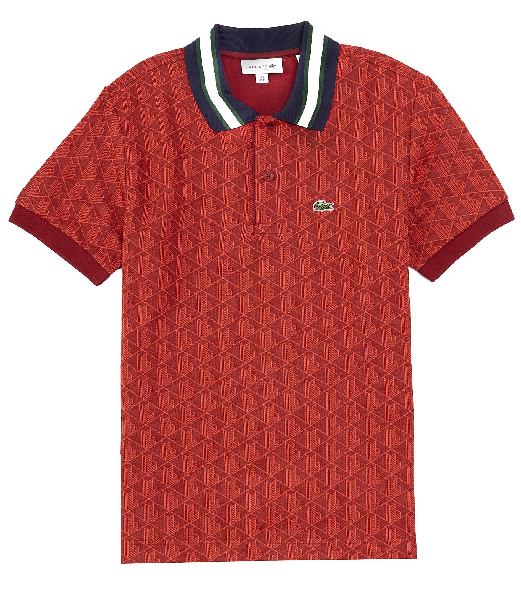 Lacoste RED S-4XL Men Polo Shirt 100% Cotton Short Sleeve Casual Logo NEW W  TAGA