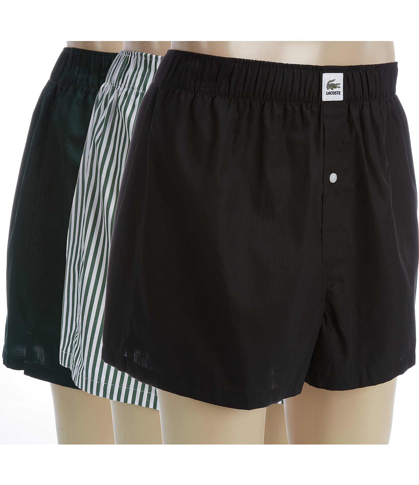 Lacoste Poplin Boxers 3-Pack