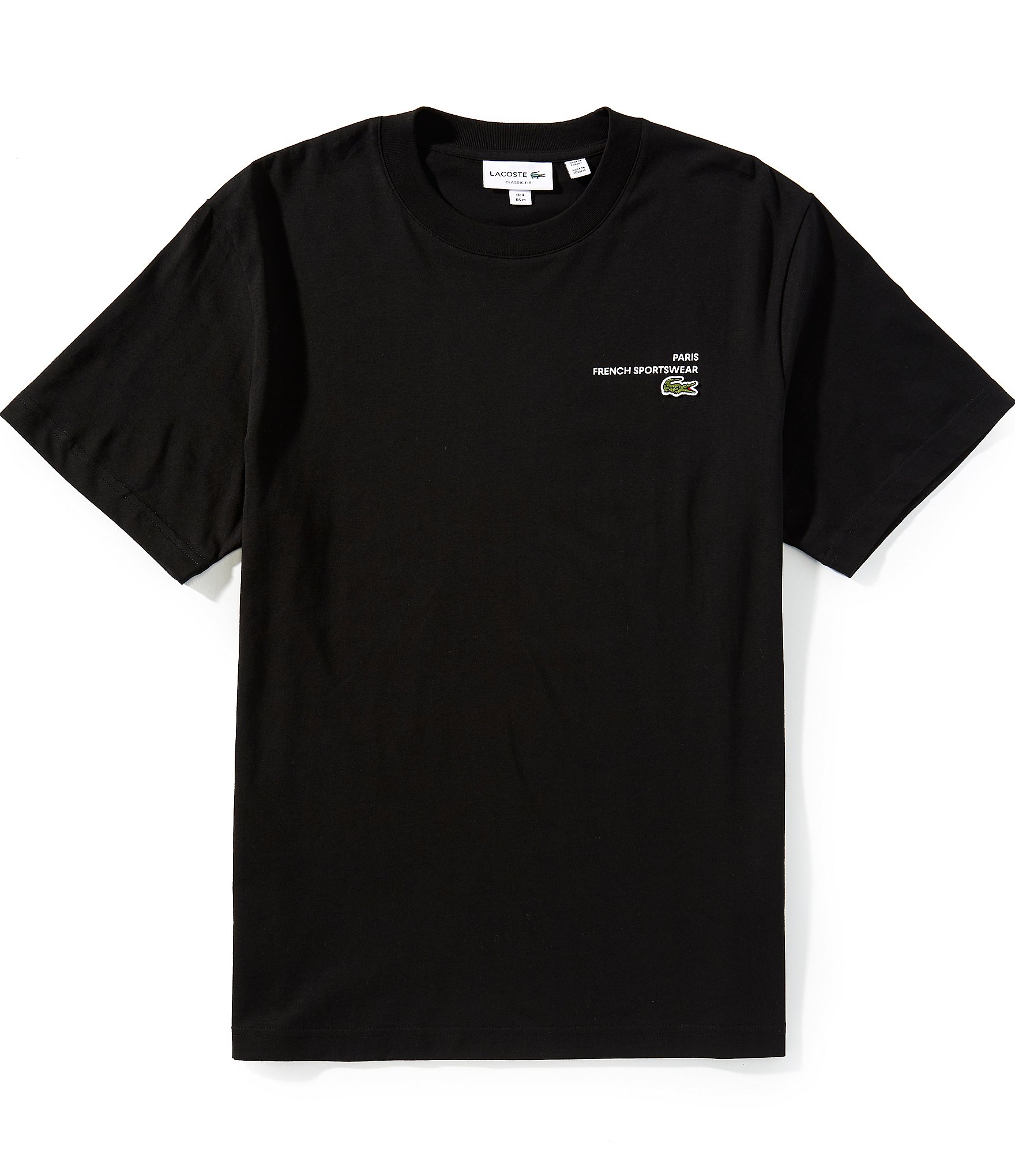 Lacoste Printed Motif Jersey Short Sleeve T-Shirt