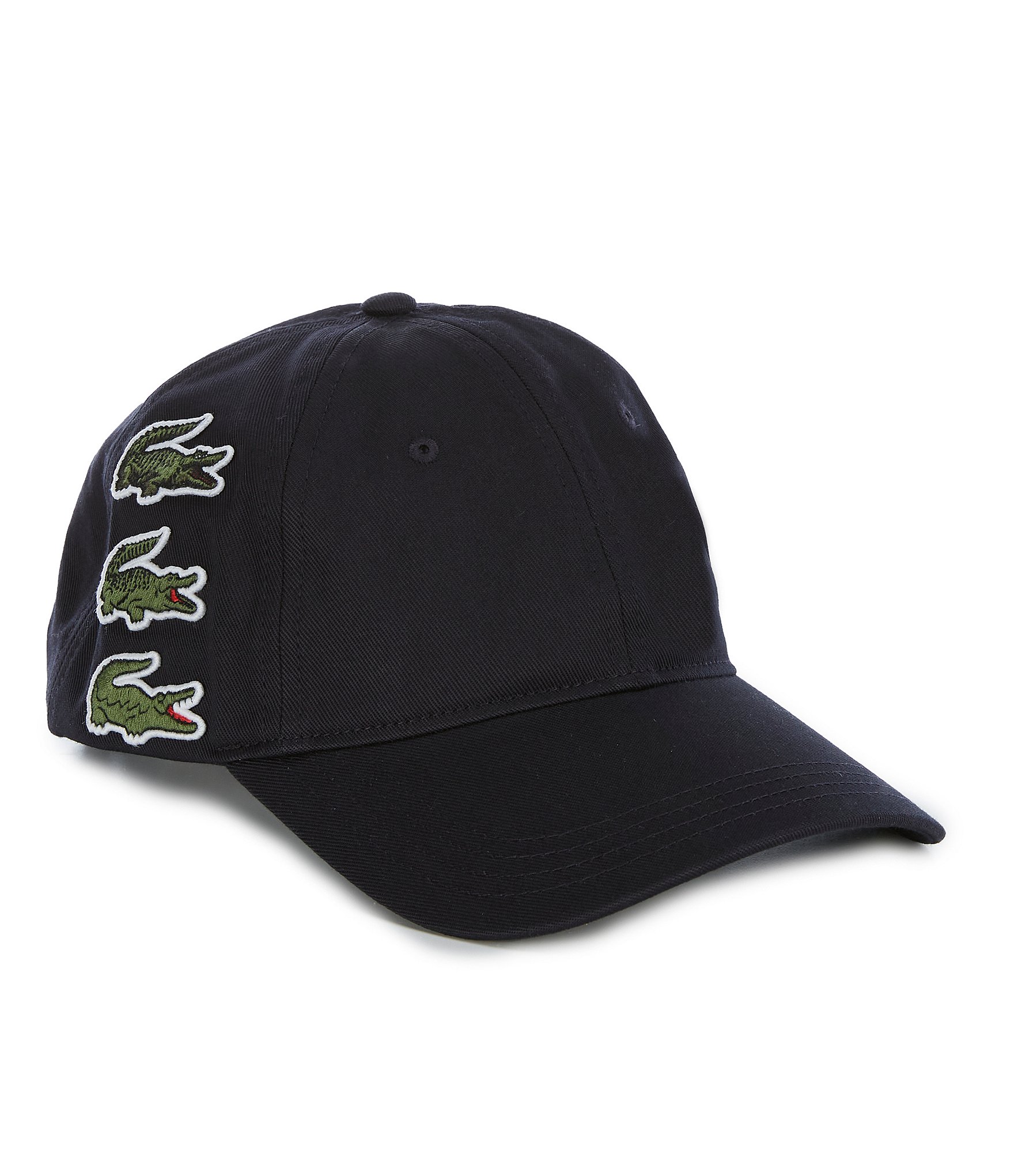 Dillard\'s Logo Cap | Baseball Stacked Croc Lacoste