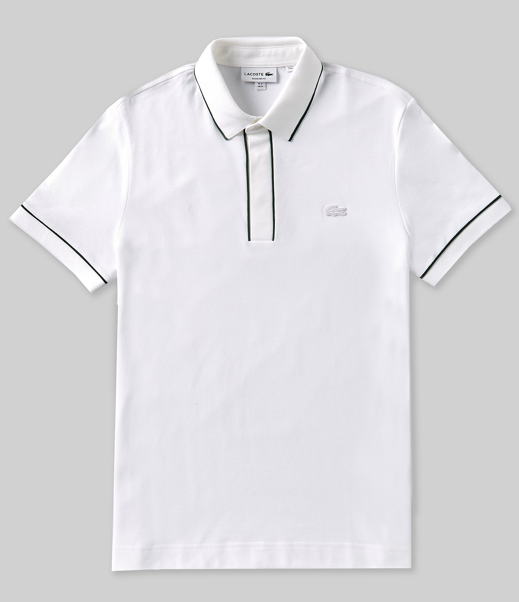 Lacoste Stretch Short Sleeve Polo Shirt