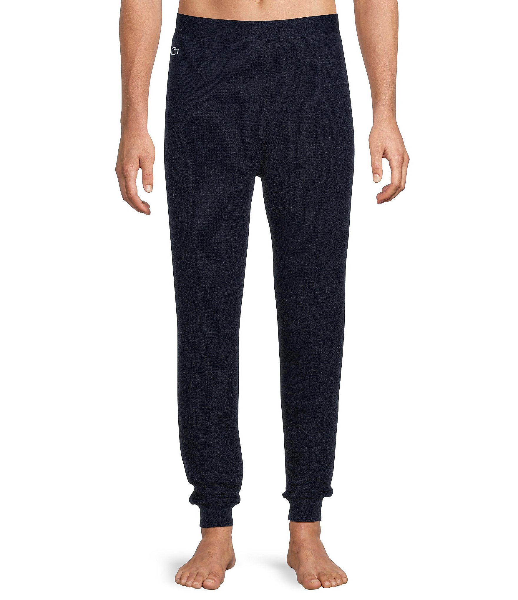 Lacoste Waffle Sleepwear Jogger Pants