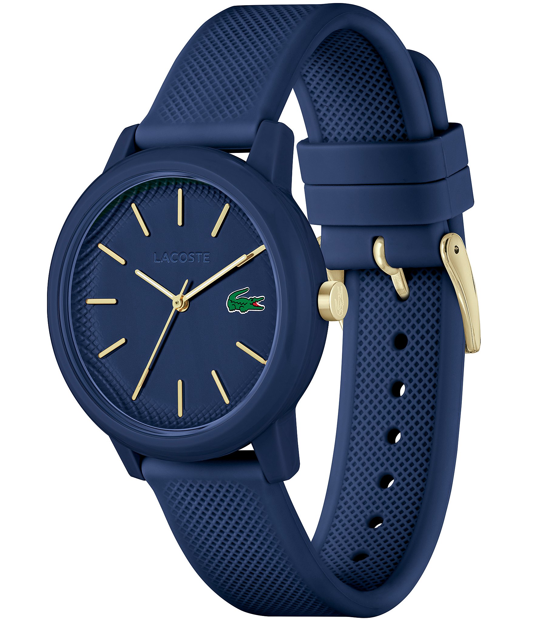 Lacoste Women's 12.12 Quartz Analog Navy Silicone Watch