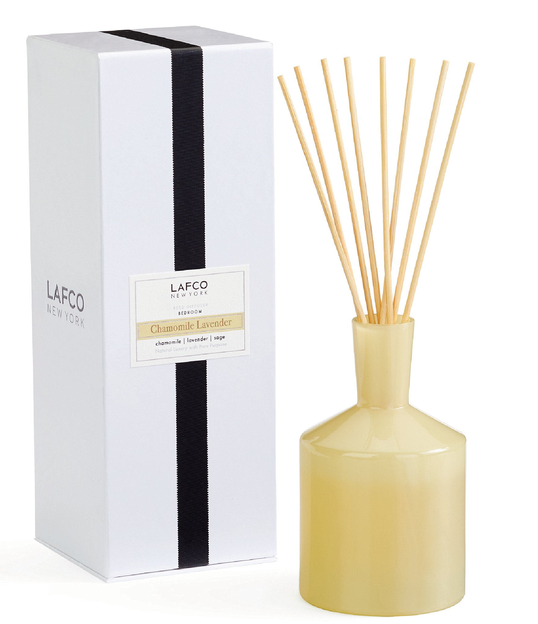 LAFCO New York Chamomile Lavender Classic Reed Diffuser, 6 oz.