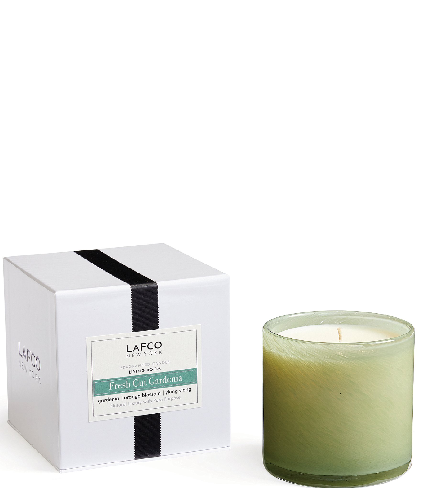 LAFCO New York Fresh Cut Gardenia 3 Wick 15.5 oz Signature Candle ...