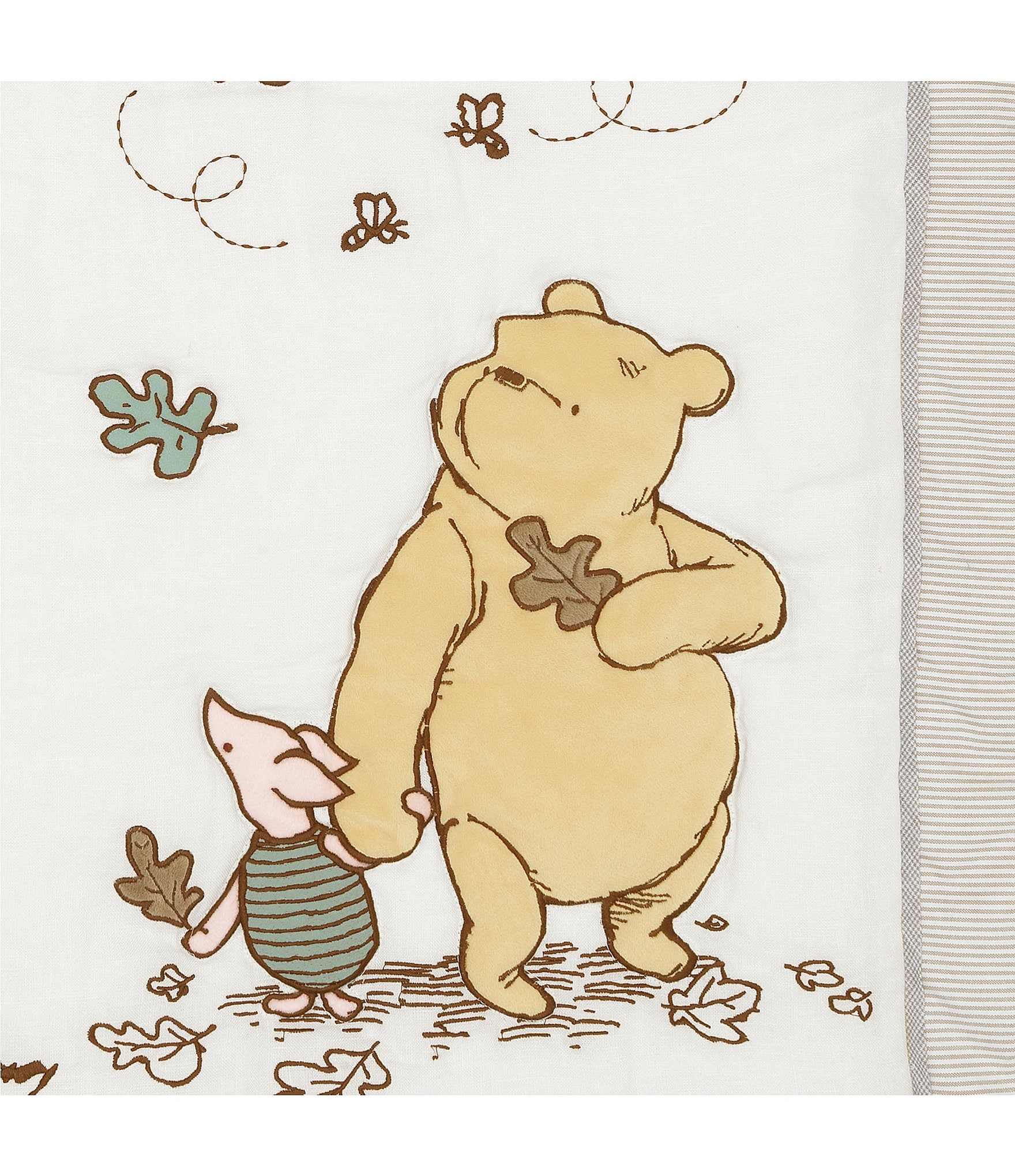 Lambs & Ivy Disney Baby Storytime Pooh 3-Piece Nursery Crib Bedding Set