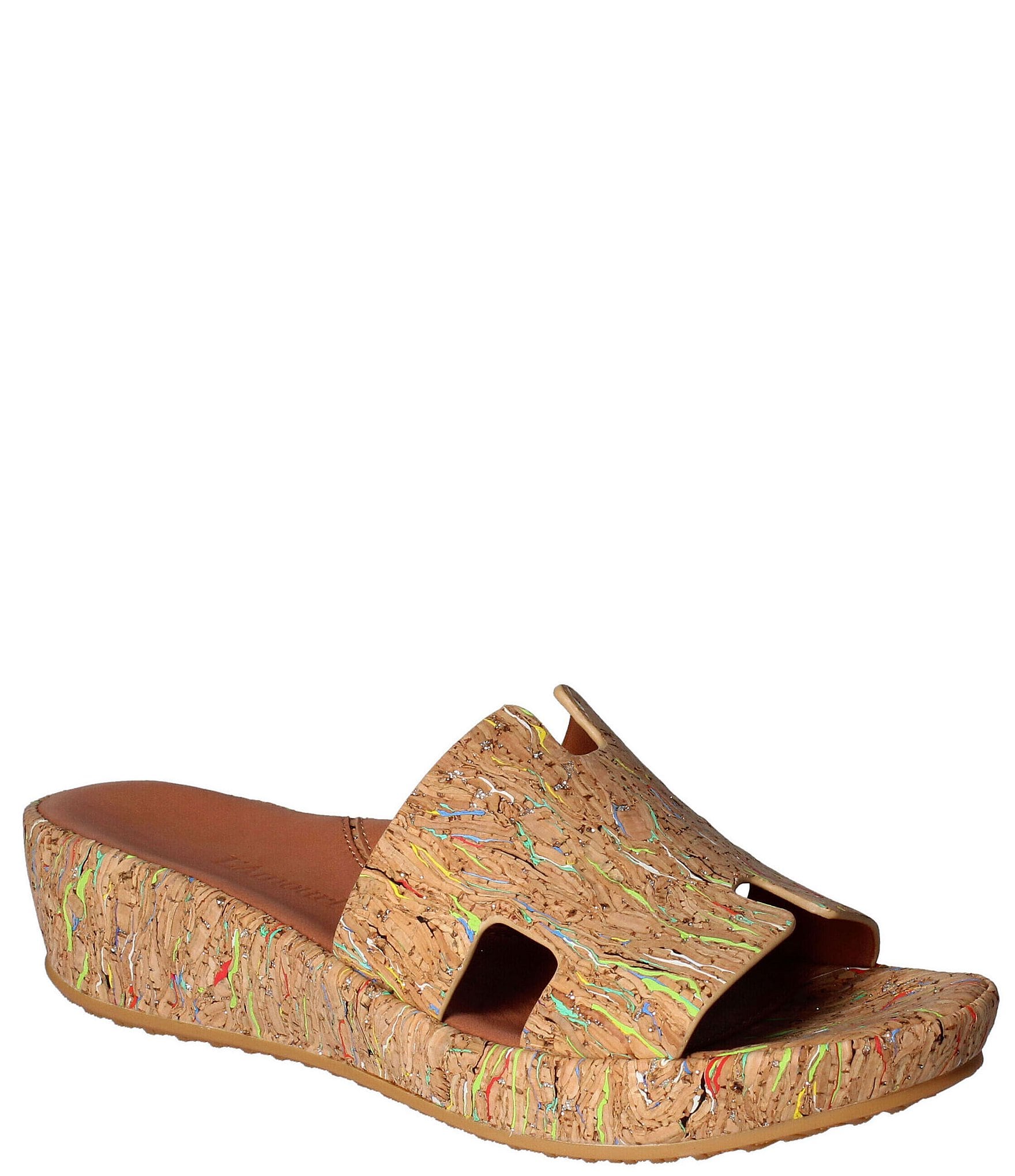 L'Amour Des Pieds Catiana Cork Platform Wedge Sandals | Dillard's