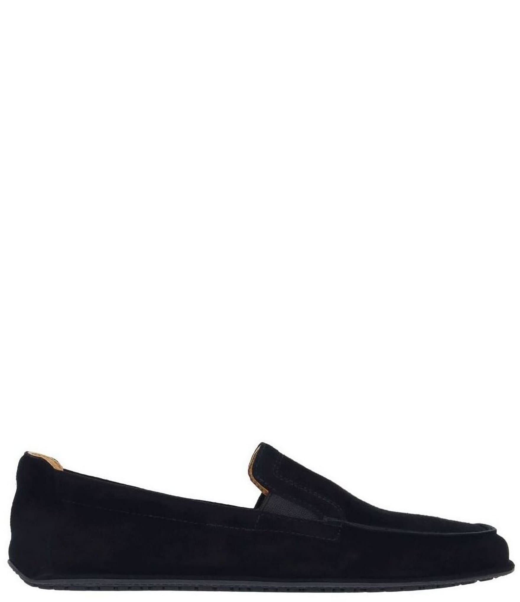 L'Amour Des Pieds Falira Suede Driver Loafers