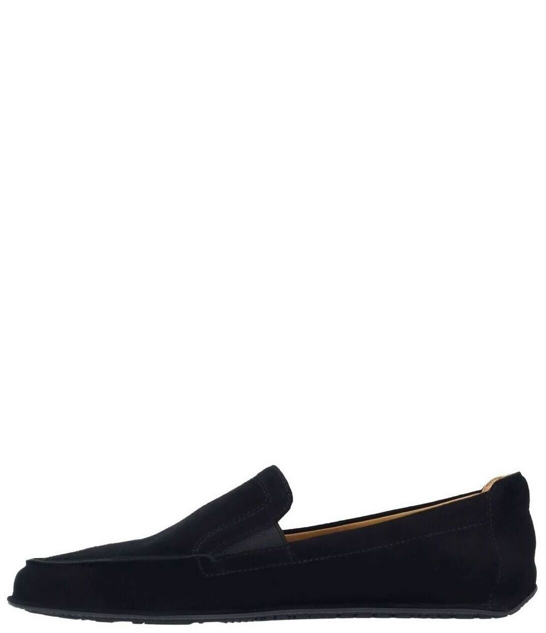 L'Amour Des Pieds Falira Suede Driver Loafers