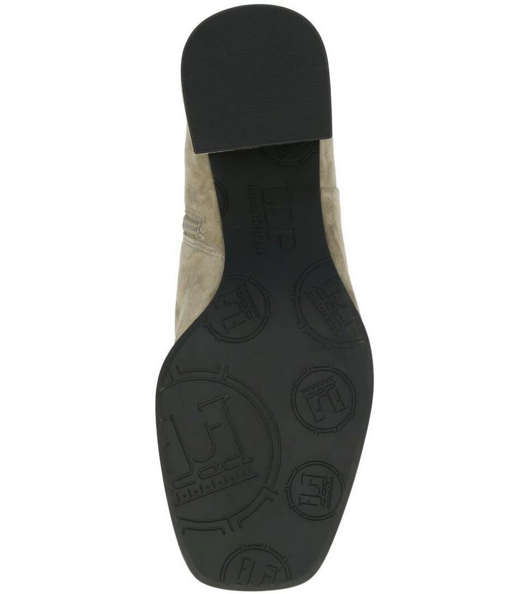 L'Amour Des Pieds Nuvora Suede Square Toe Booties