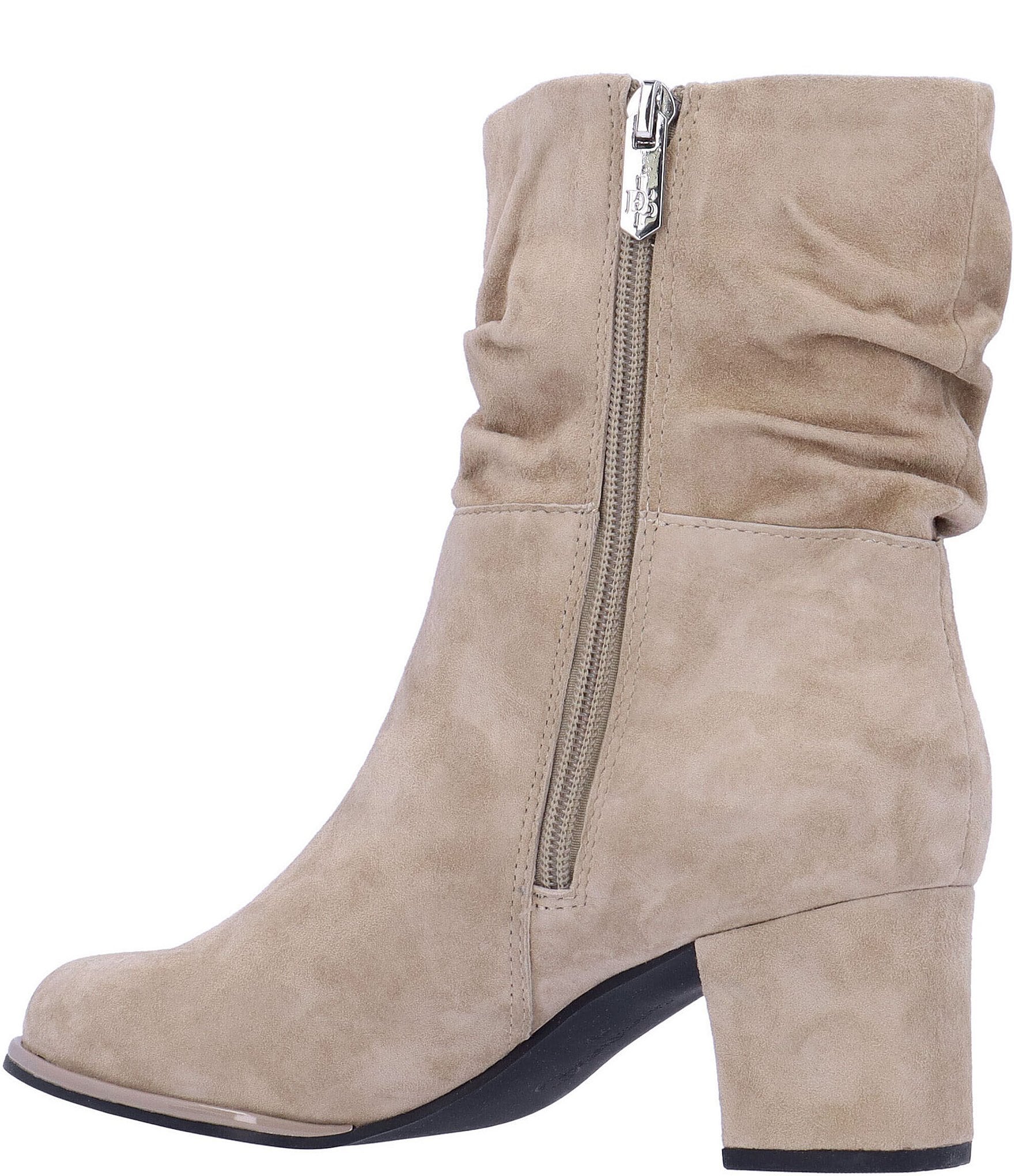 L'Amour Des Pieds Pivar Suede Slouch Shaft Booties