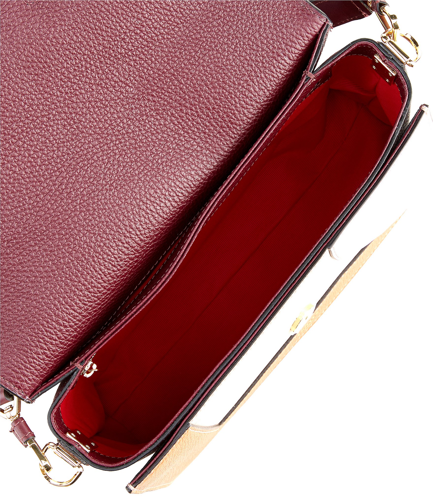 LANCEL Angele De Lancel Medium Patchwork Flap Shoulder Bag