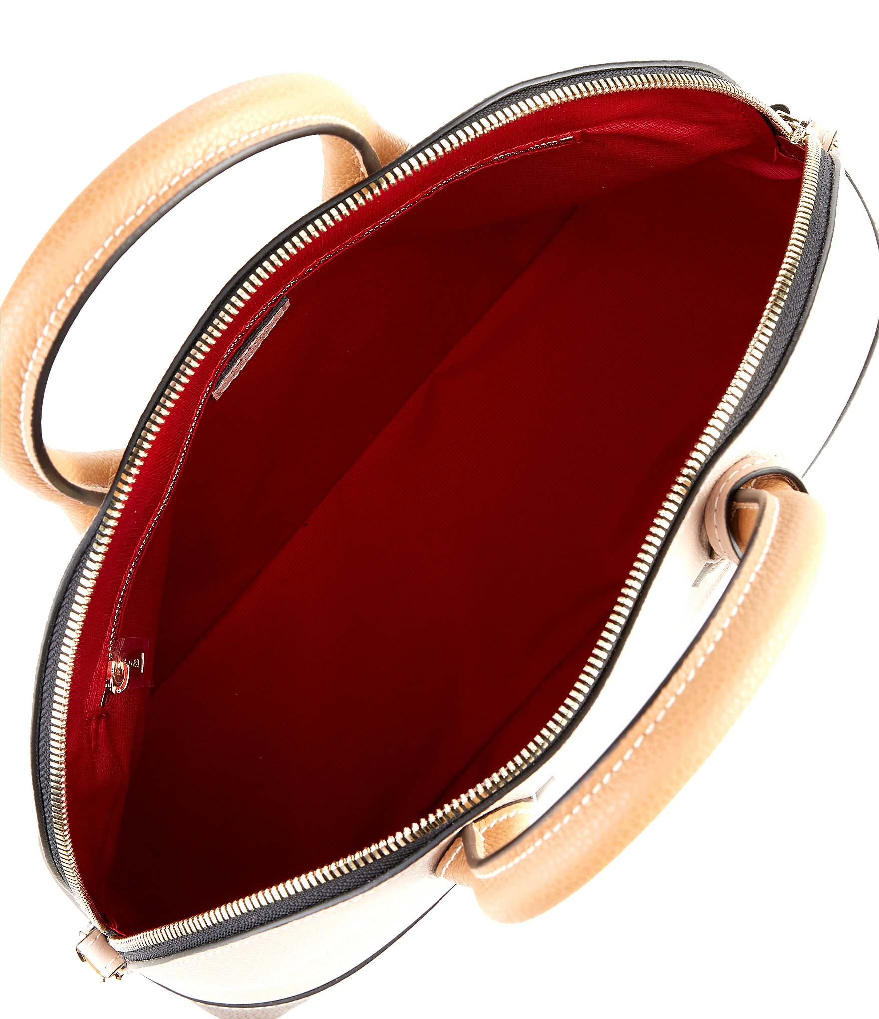LANCEL Belleville Medium Bugatti Satchel Bag