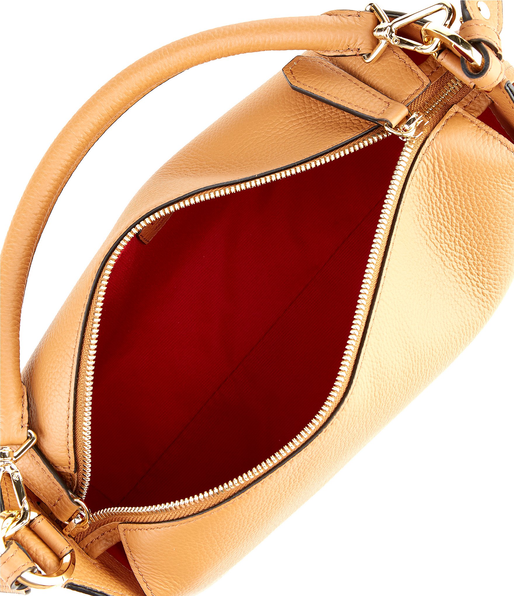 LANCEL Louison Medium Zip Hobo Shoulder Bag