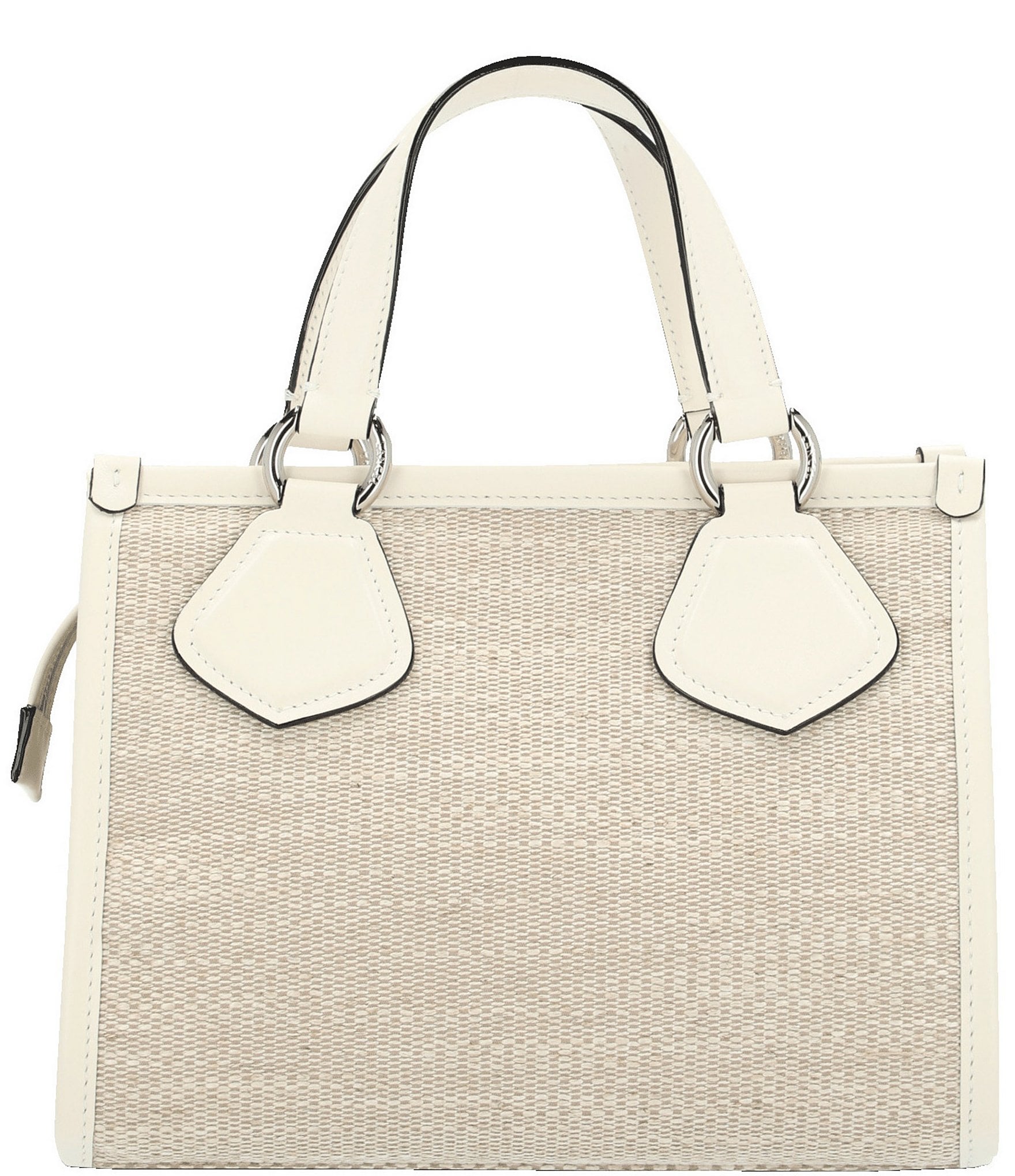 LANCEL Small Top Zip Summer Tote Bag