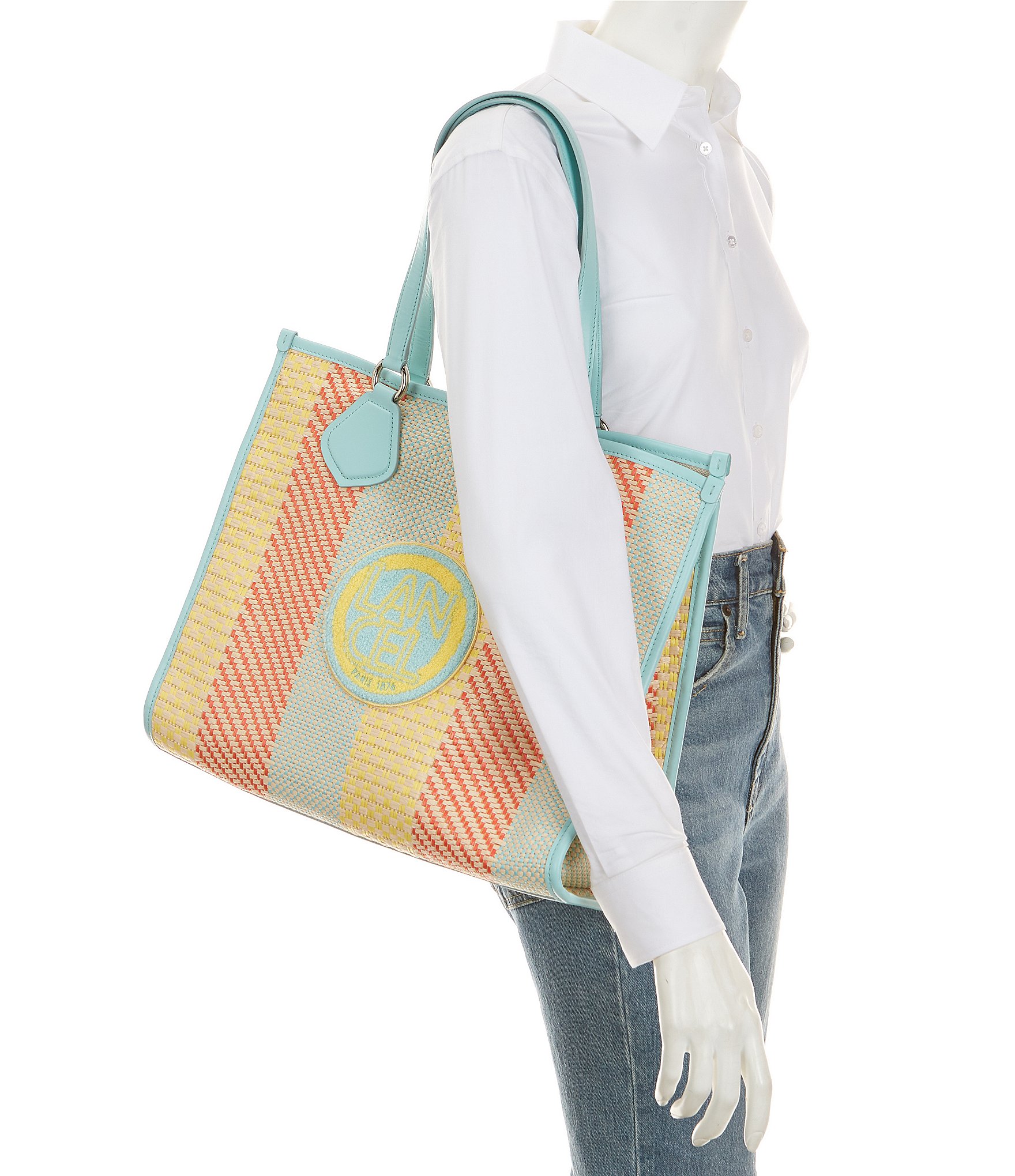 LANCEL Summer Large Tote Bag