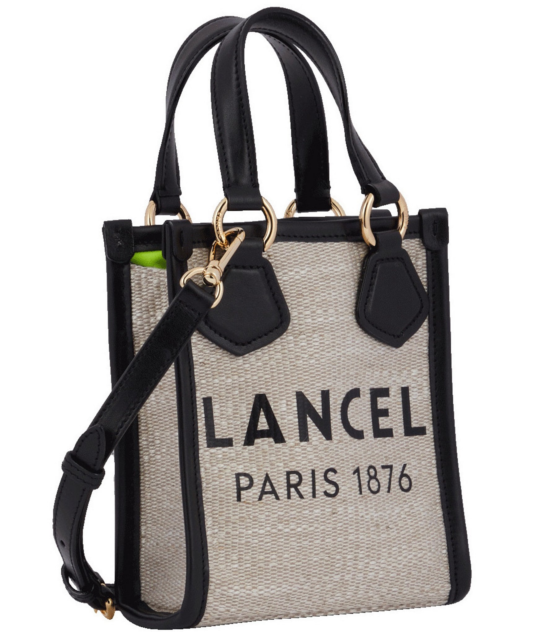 LANCEL Summer Mini Vertical Tote Bag