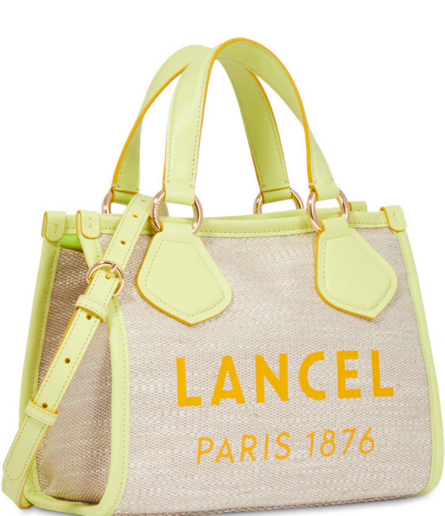 LANCEL Summer Small Zip Tote Bag