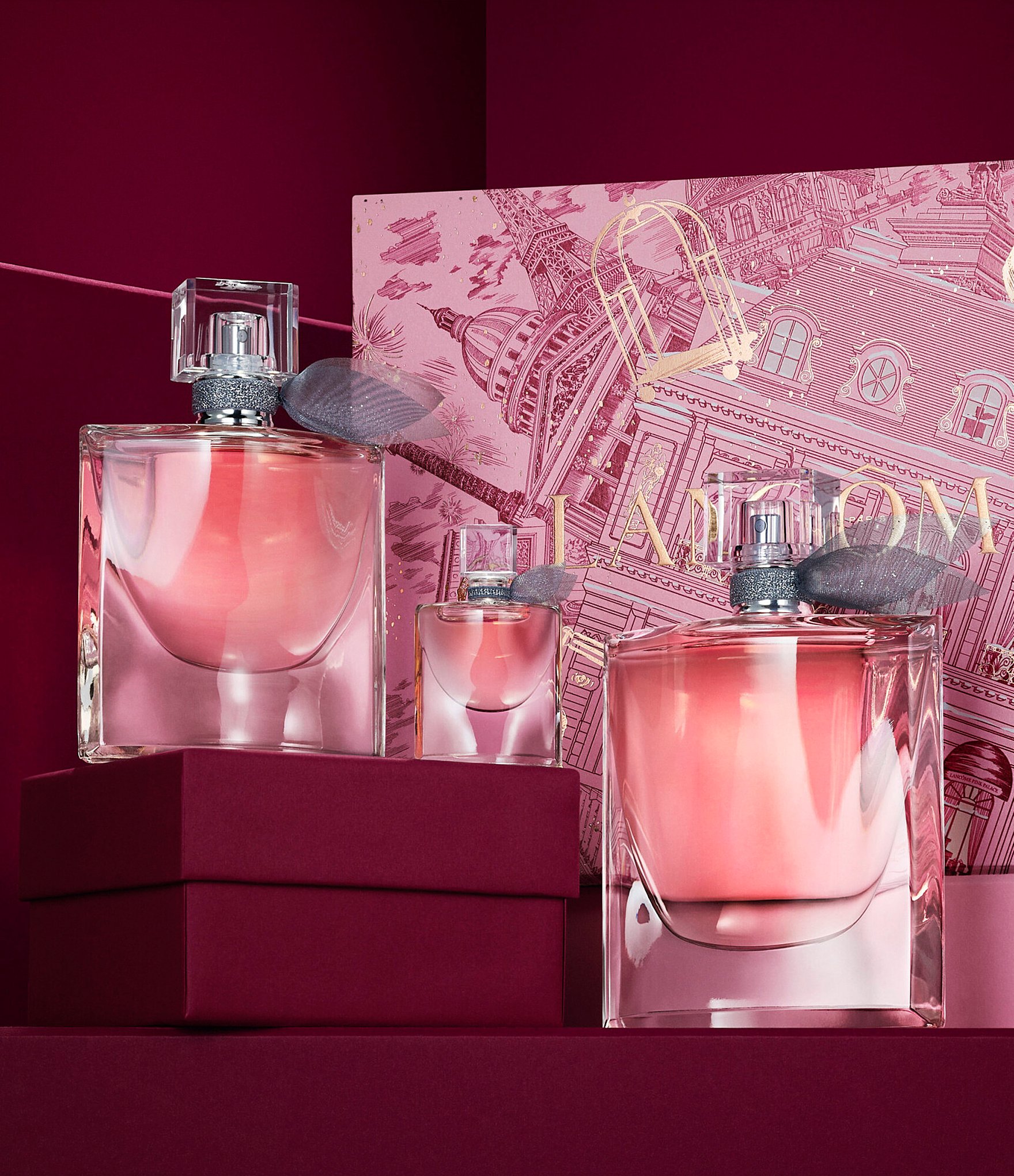 Lancome Women's La Vie est Belle Eau de Parfum Trio Holiday Gift Set