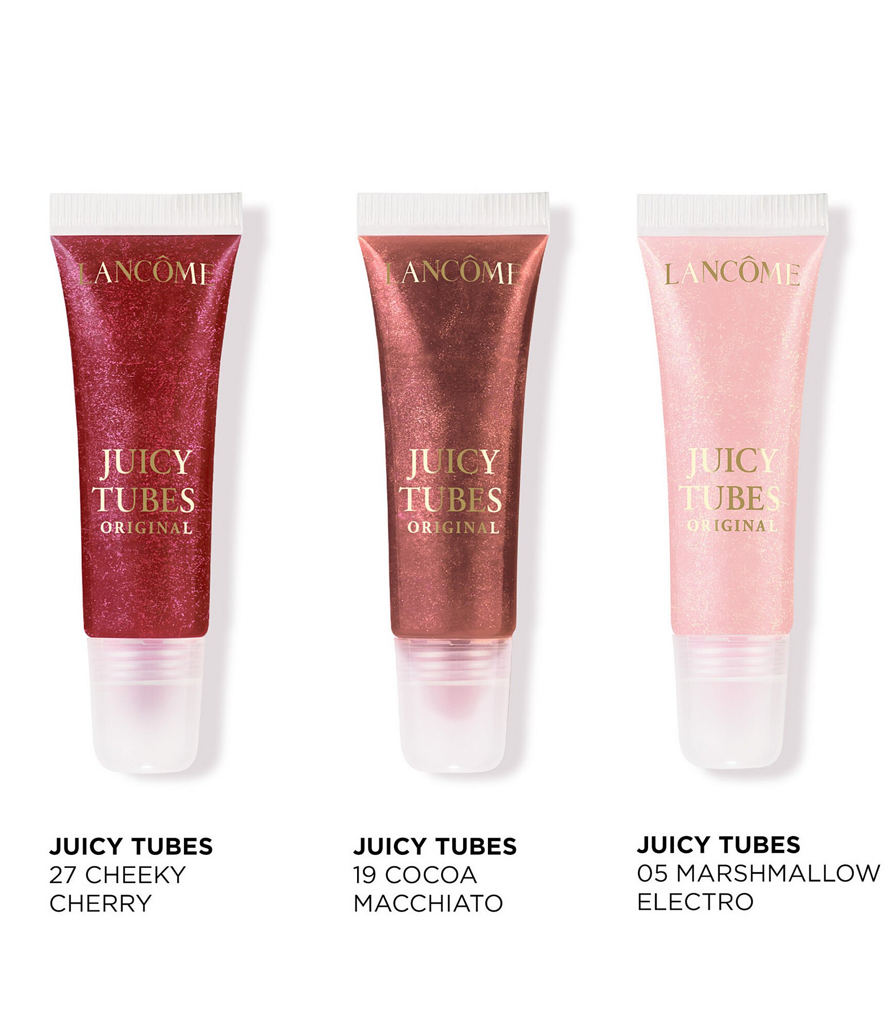Lancome 3-Piece Juicy Tubes Original Lip Gloss Gift Set