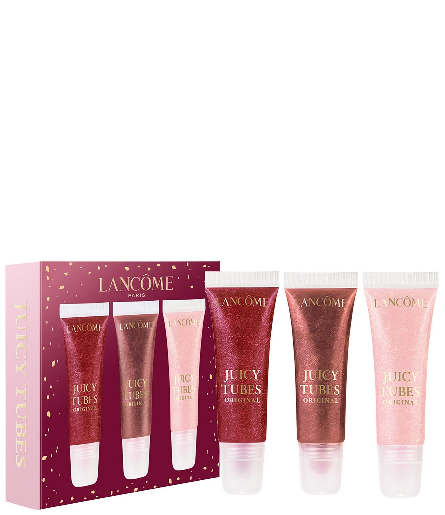 Lancome 3-Piece Juicy Tubes Original Lip Gloss Gift Set