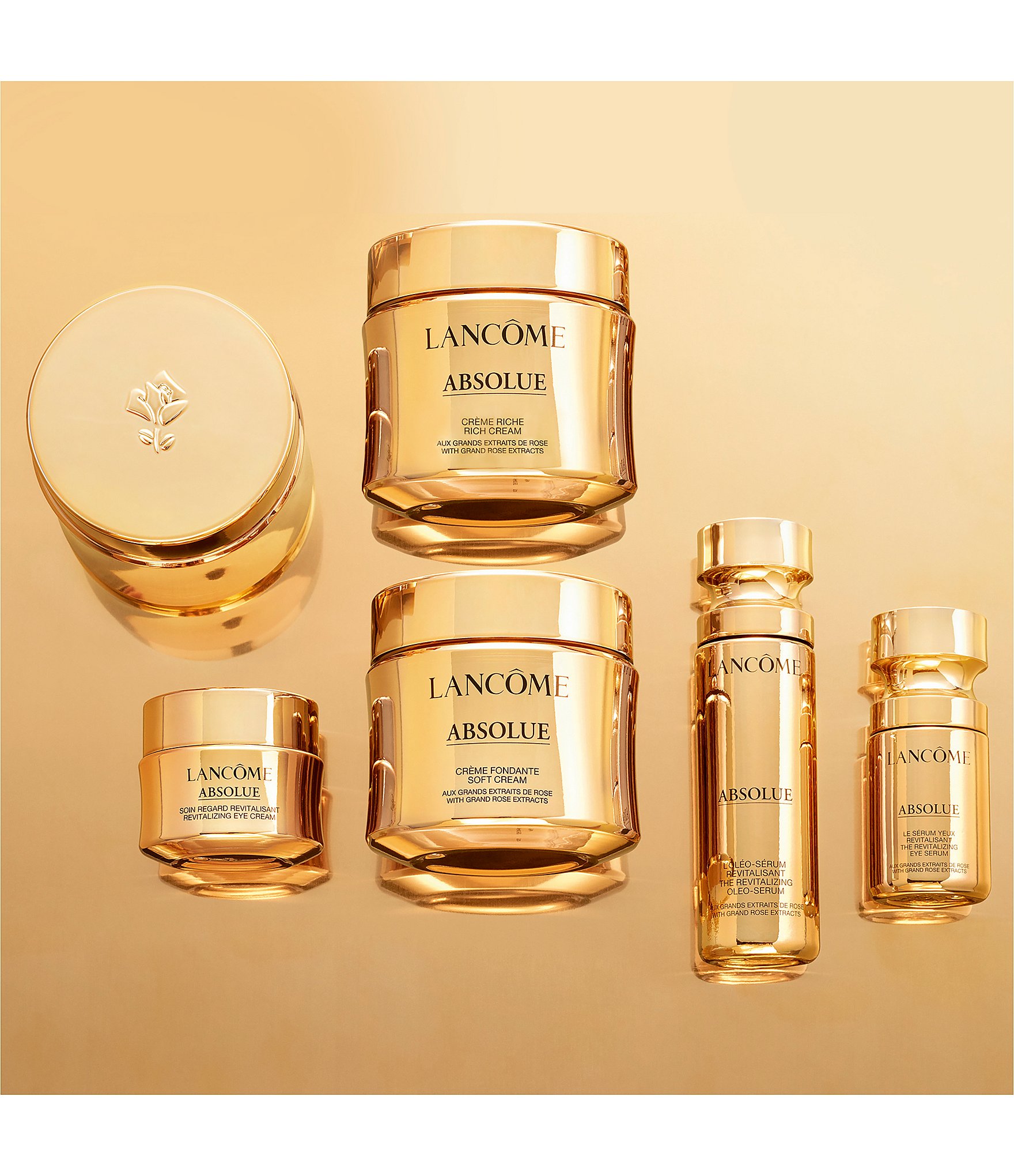 Lancome Absolue Revitalizing & Brightening Refillable Soft Cream with Grand Rose Extracts